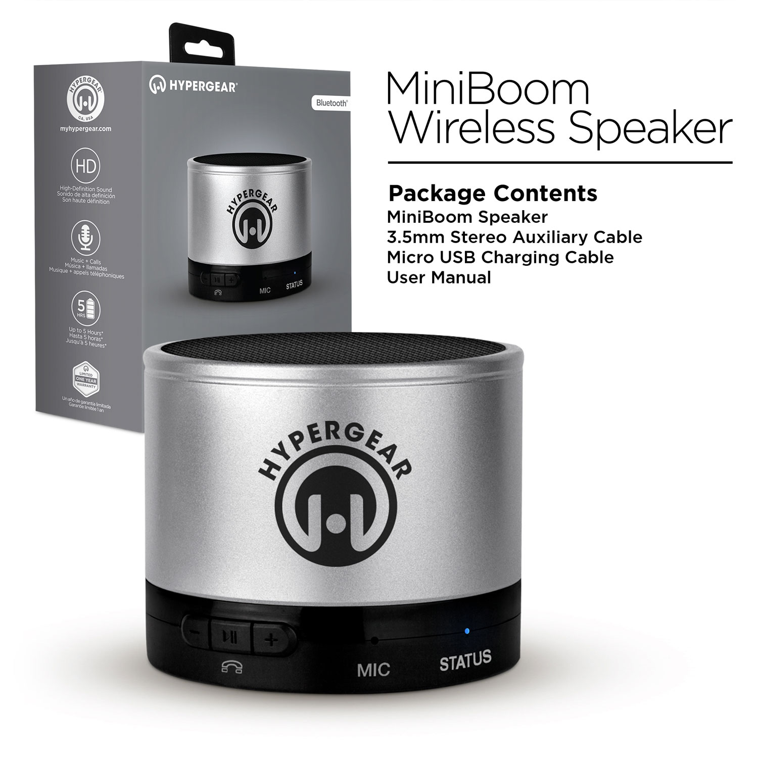 MiniBoom Bluetooth Speaker