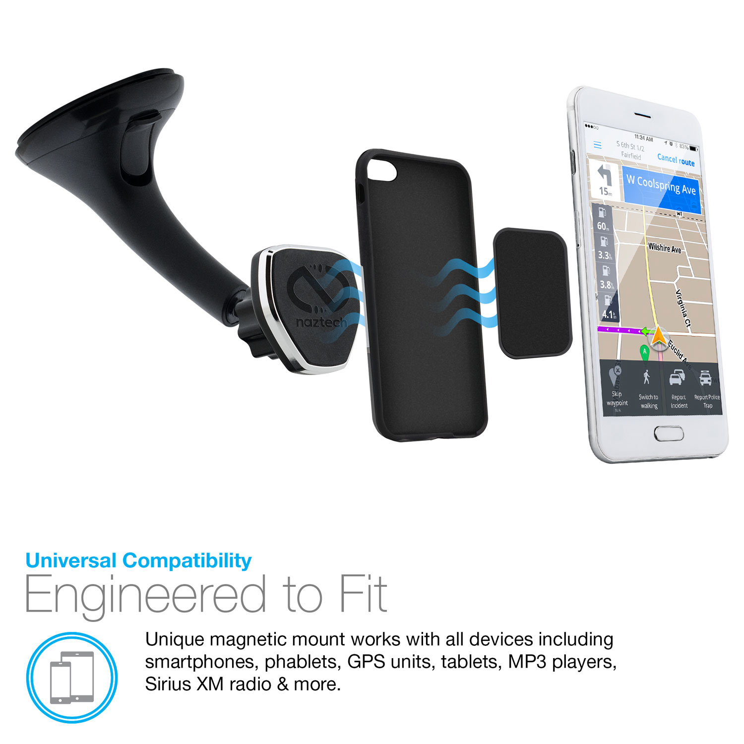 MagBuddy Windshield Mount