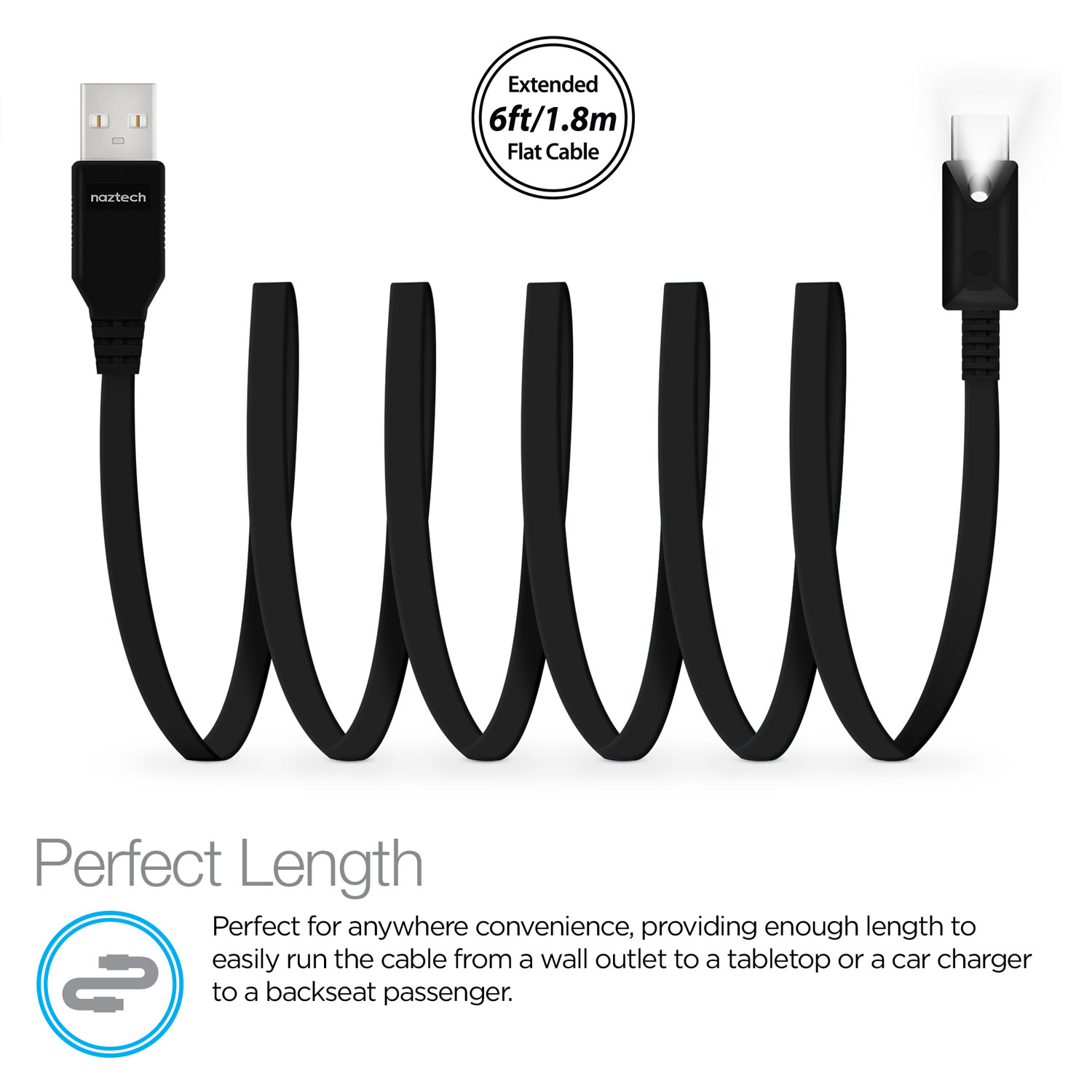6ft Lighted USB-C Cable