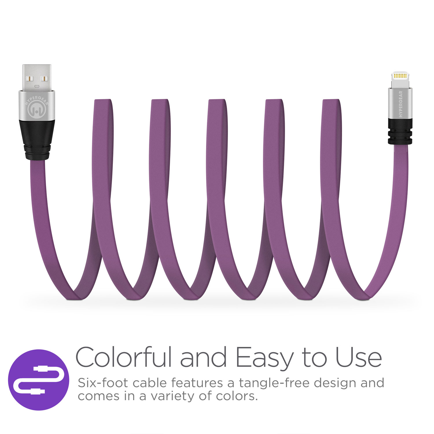 MFi Lightning Flexi 6ft. Charge & Sync Cable