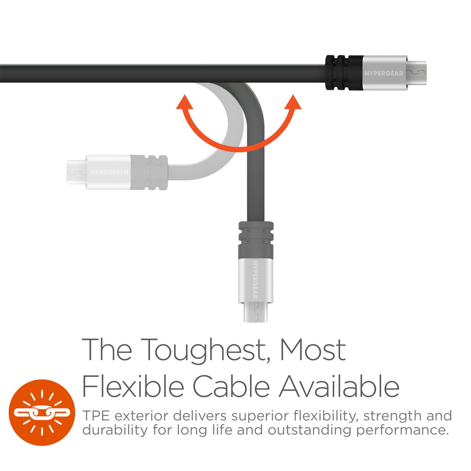 Flexi Micro USB 6ft. Charge & Sync Cable