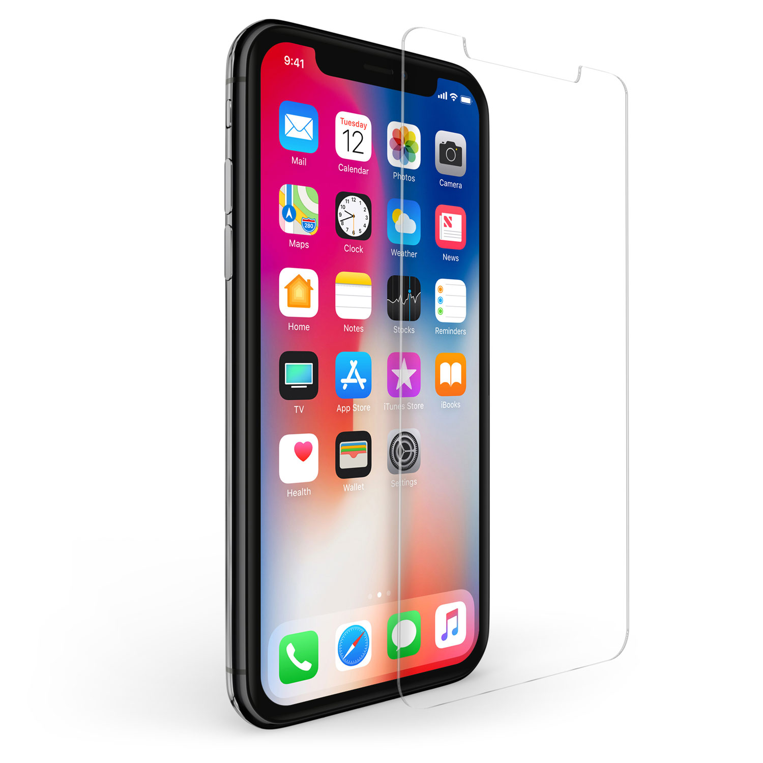 iPhone X Premium Tempered Glass