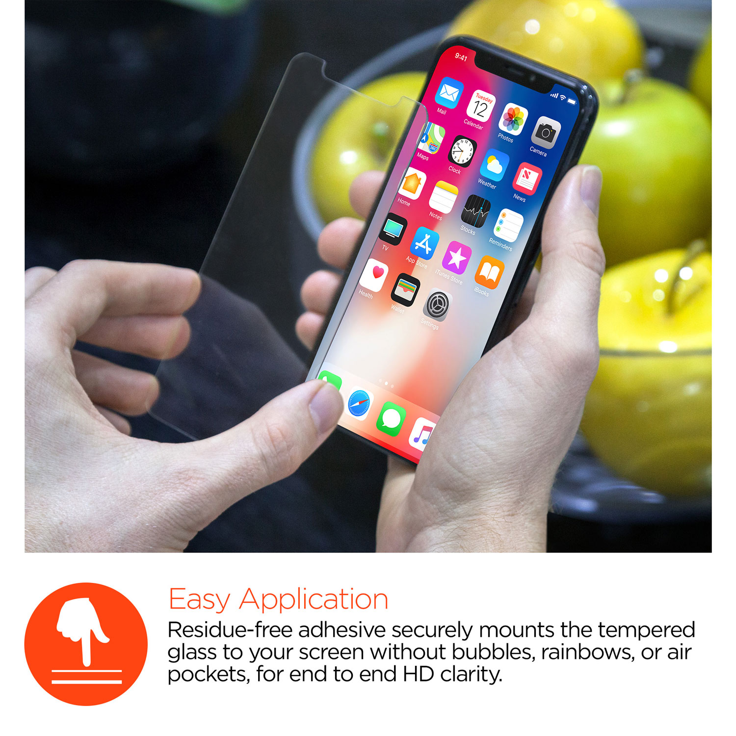 iPhone X Premium Tempered Glass