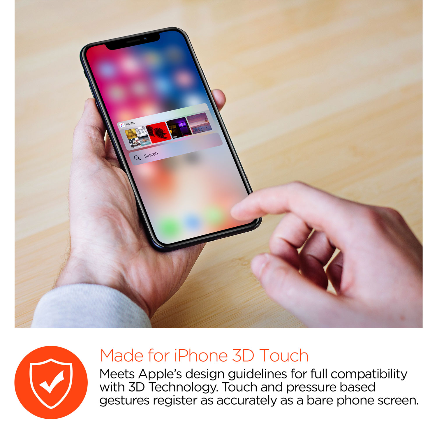 iPhone X Premium Tempered Glass