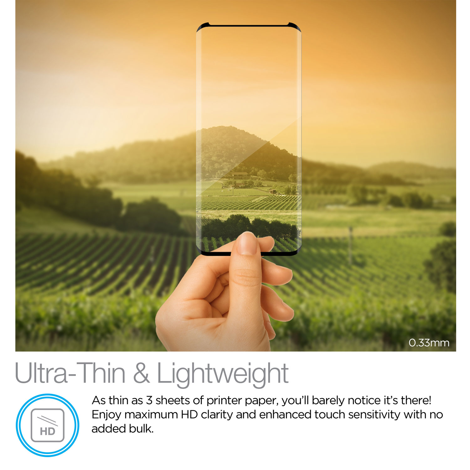 Galaxy Note8 Premium HD Tempered Glass