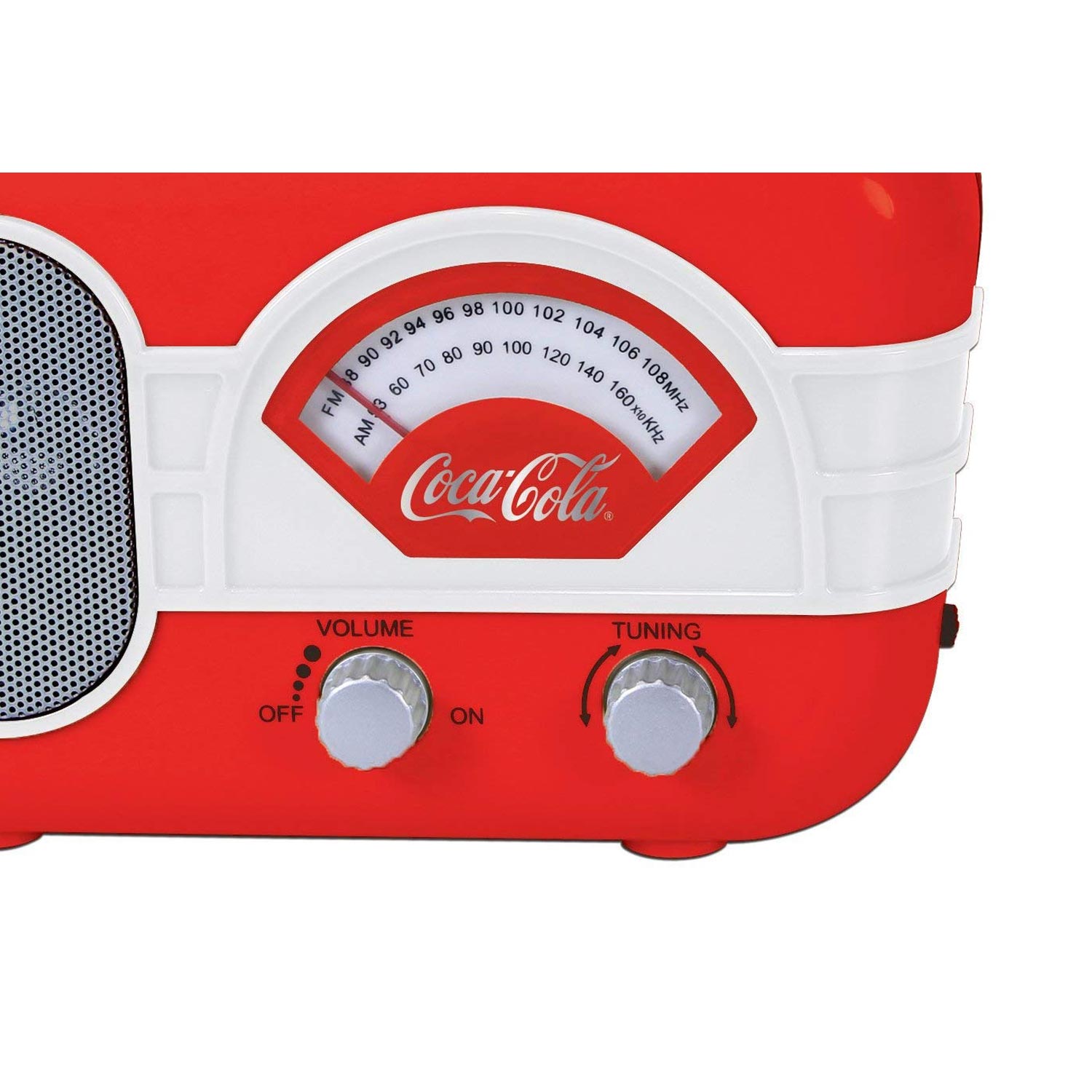 Coca Cola AM/FM Radio with Auxiliary Input