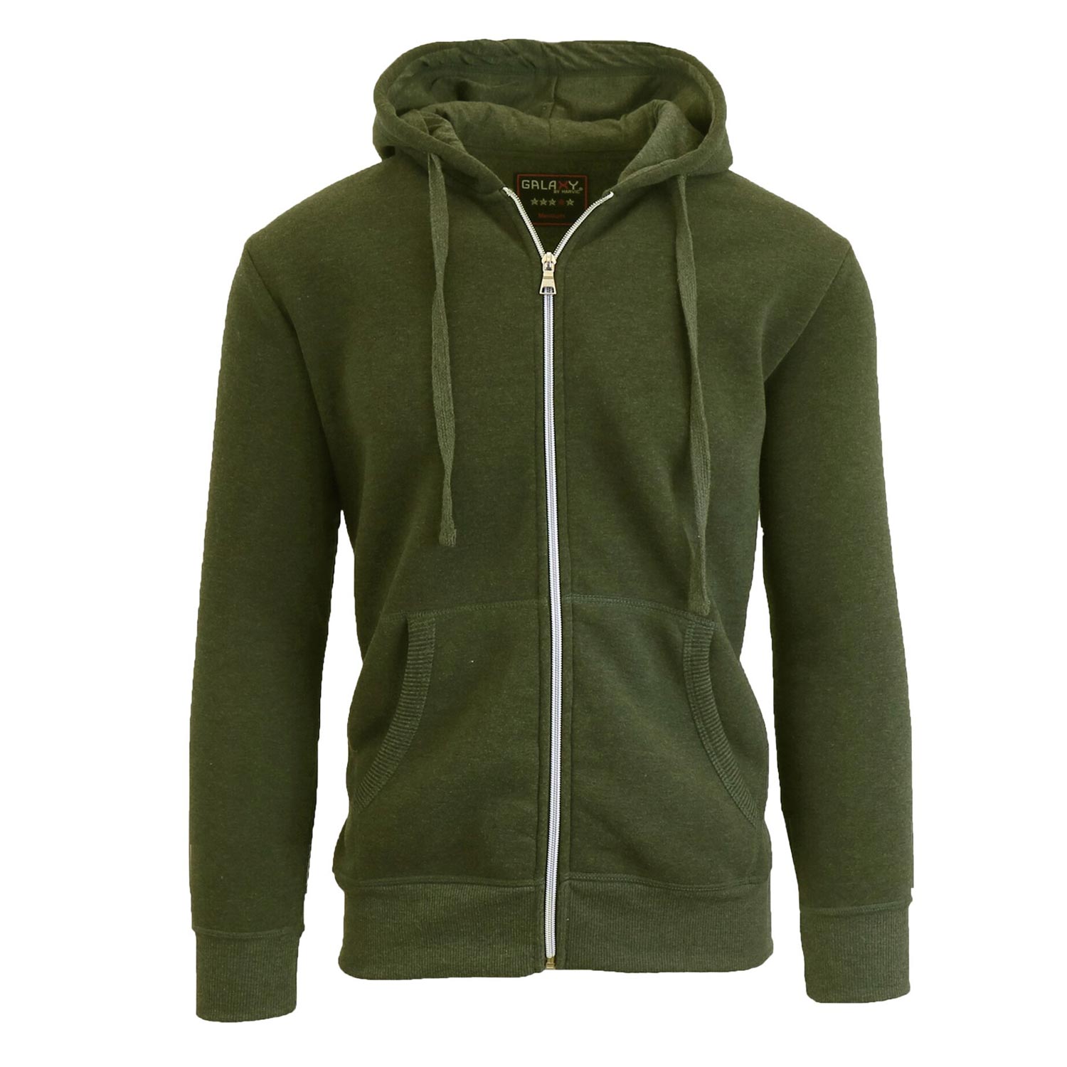 Men's Zip-Up Fleece Hoodie