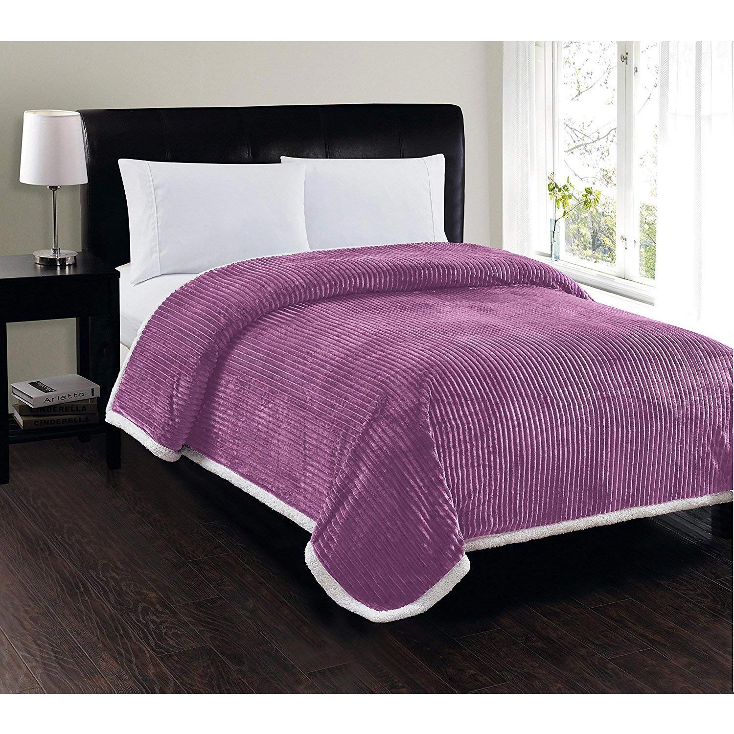 Softest, Luxury Micro-Sherpa Blanket