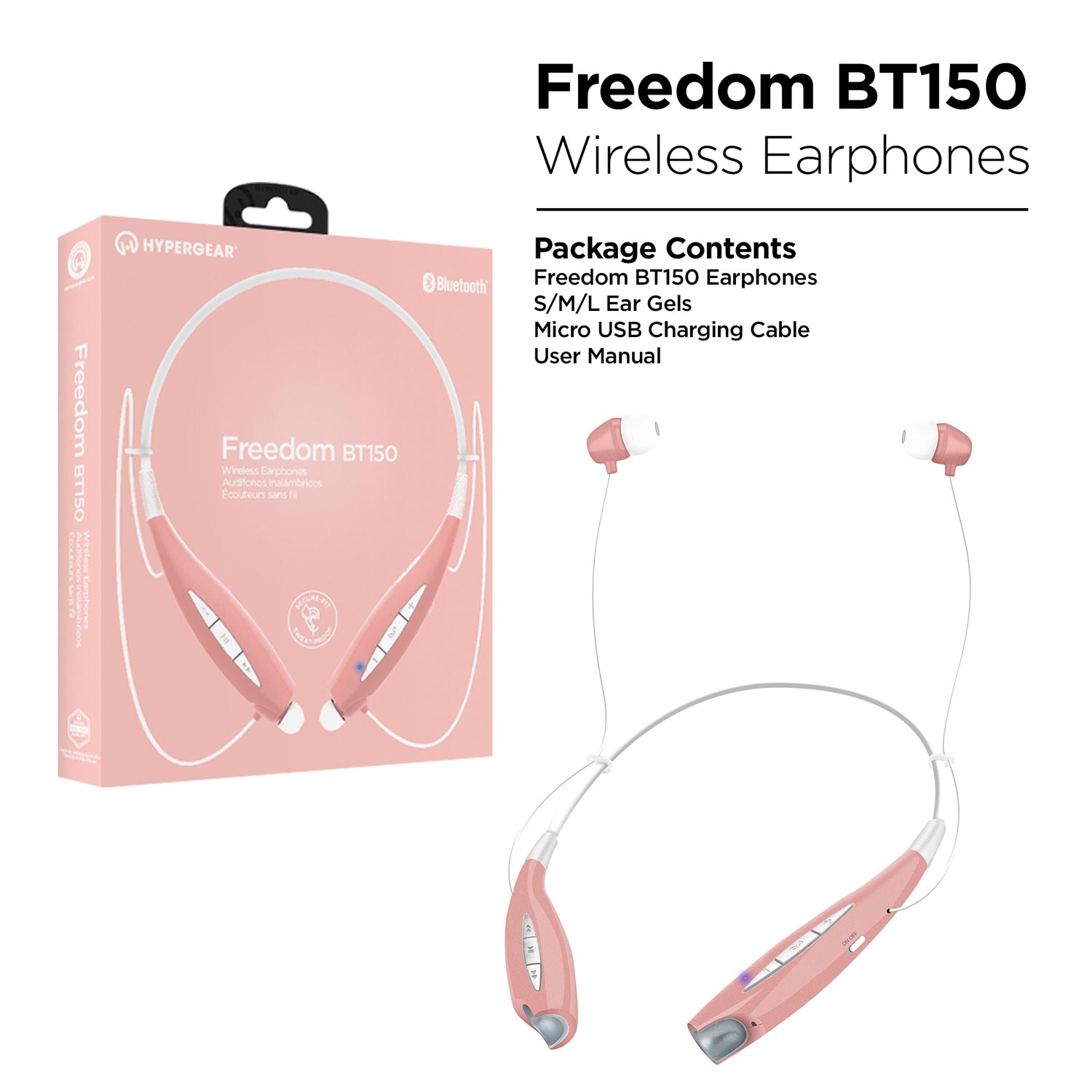 Freedom BT150 Wireless Earphones