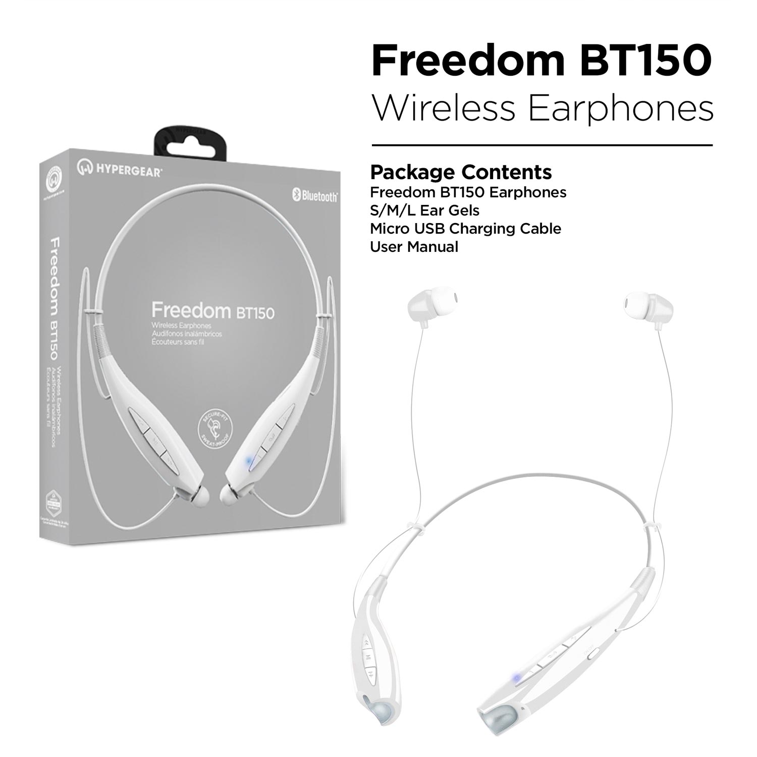 Freedom BT150 Wireless Earphones