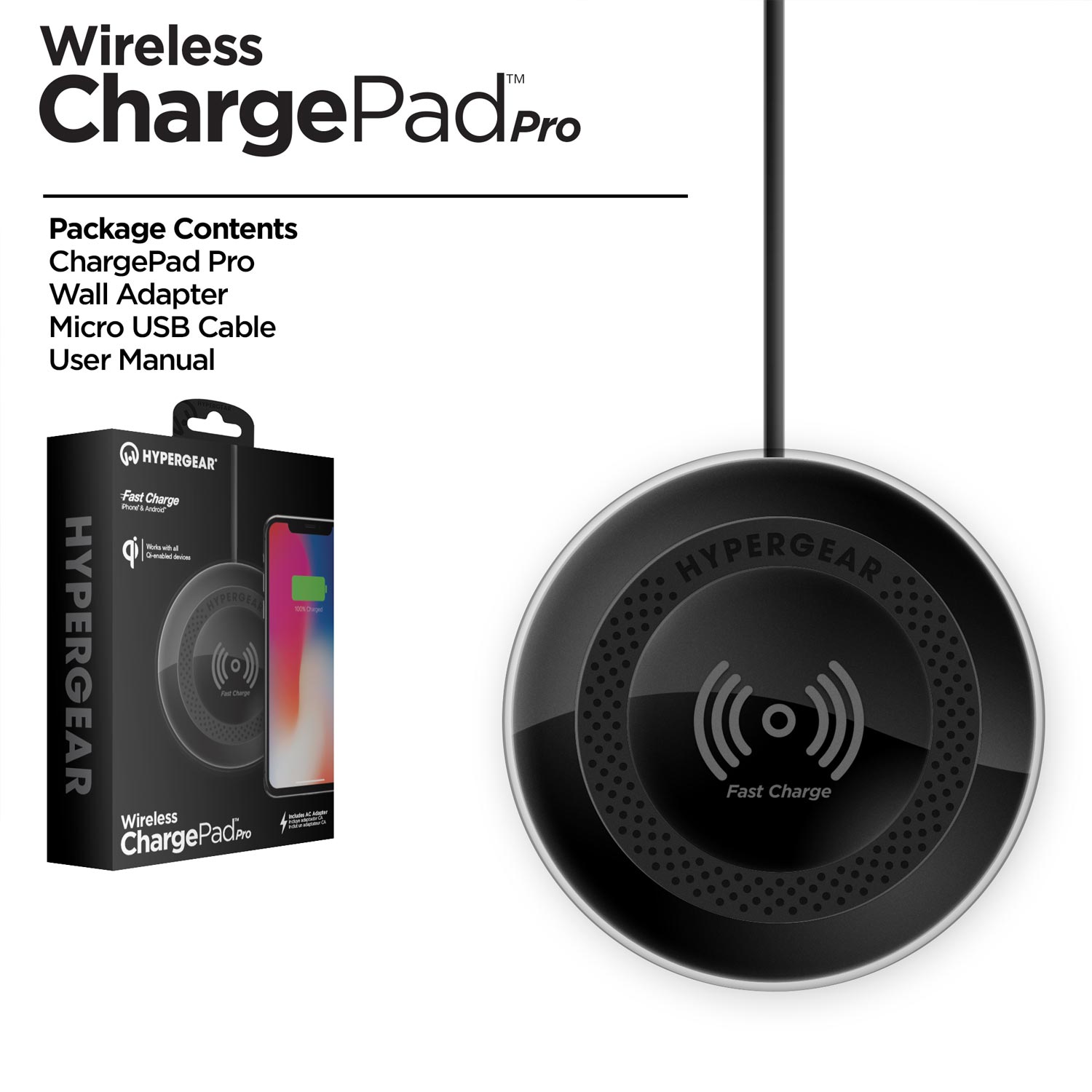 ChargePad Pro Wireless Fast Charger