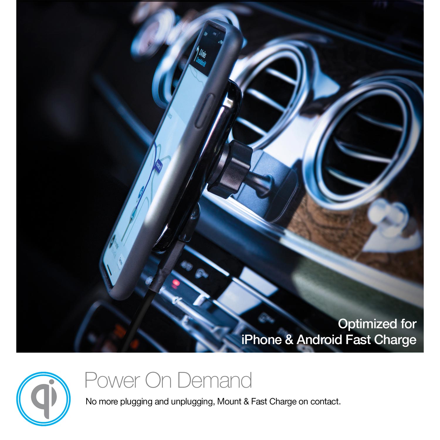 Wireless Charge Anywhere + Mount magbuddy