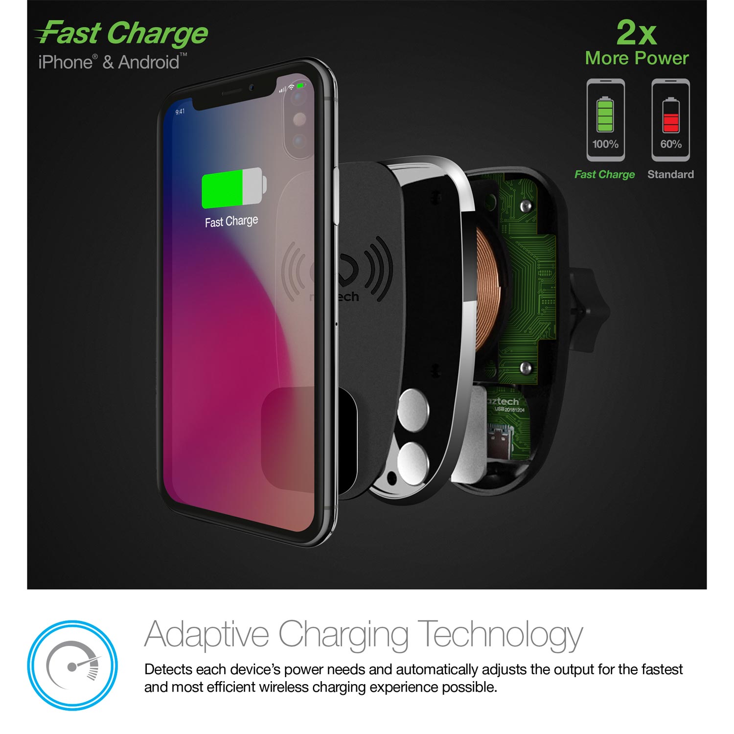 Wireless Charge Anywhere + Mount magbuddy