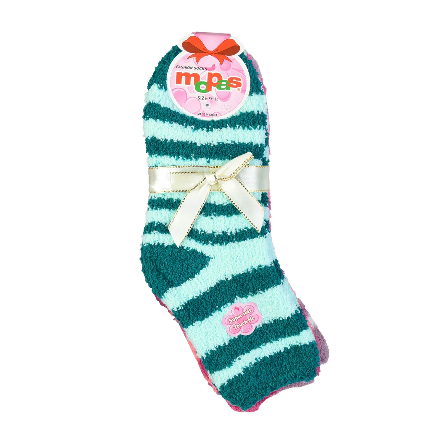 Ladies Plush Soft Socks Pack Of 6