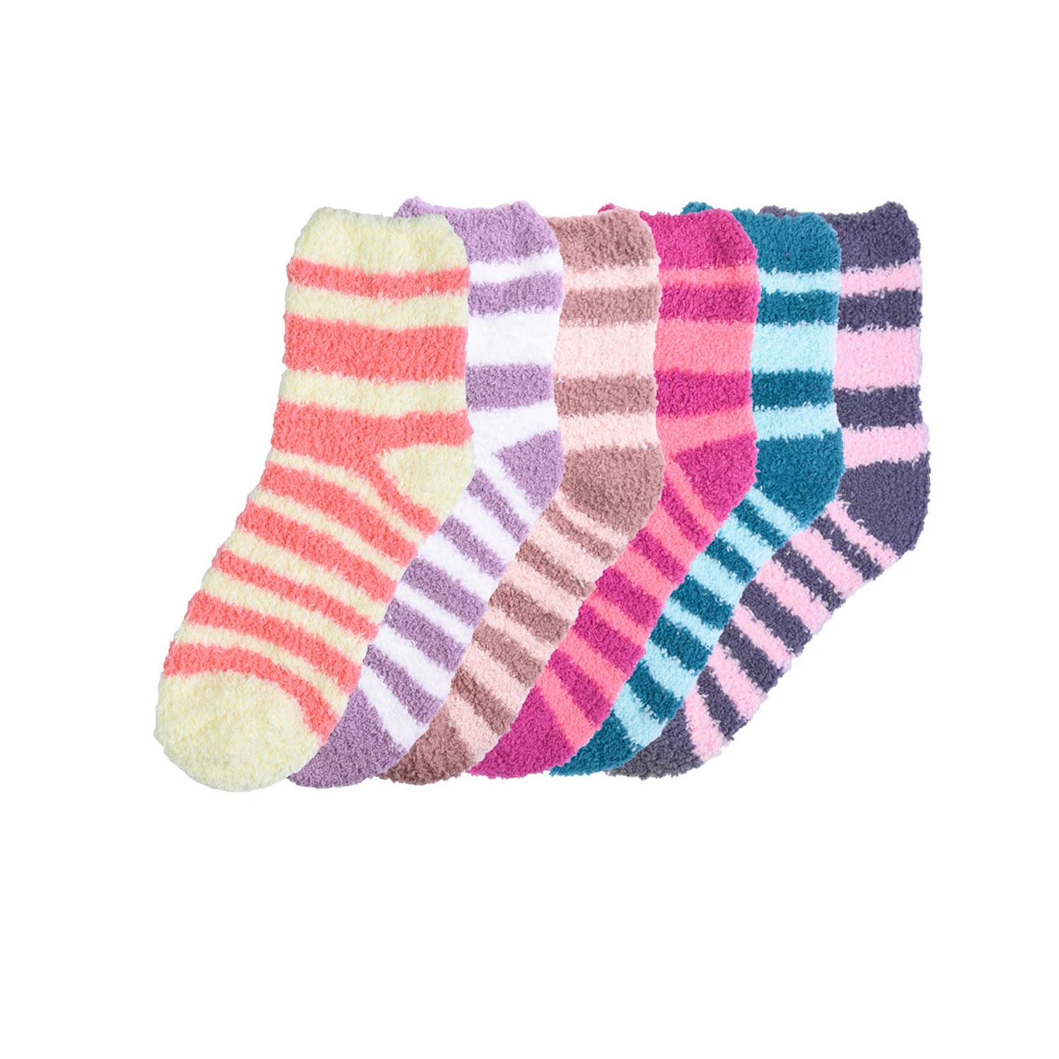 Ladies Plush Soft Socks Pack Of 6