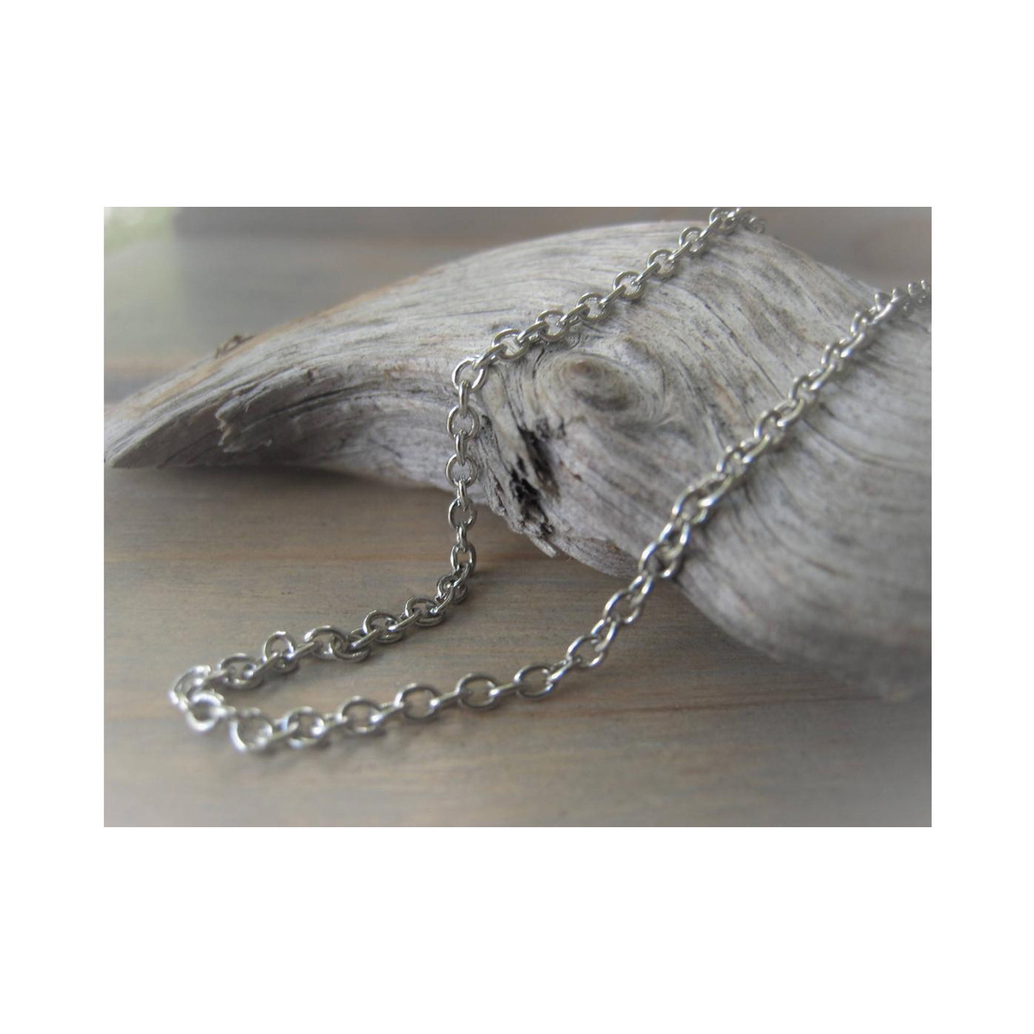6 Piece Italian Sterling Silver Cable Chain Set