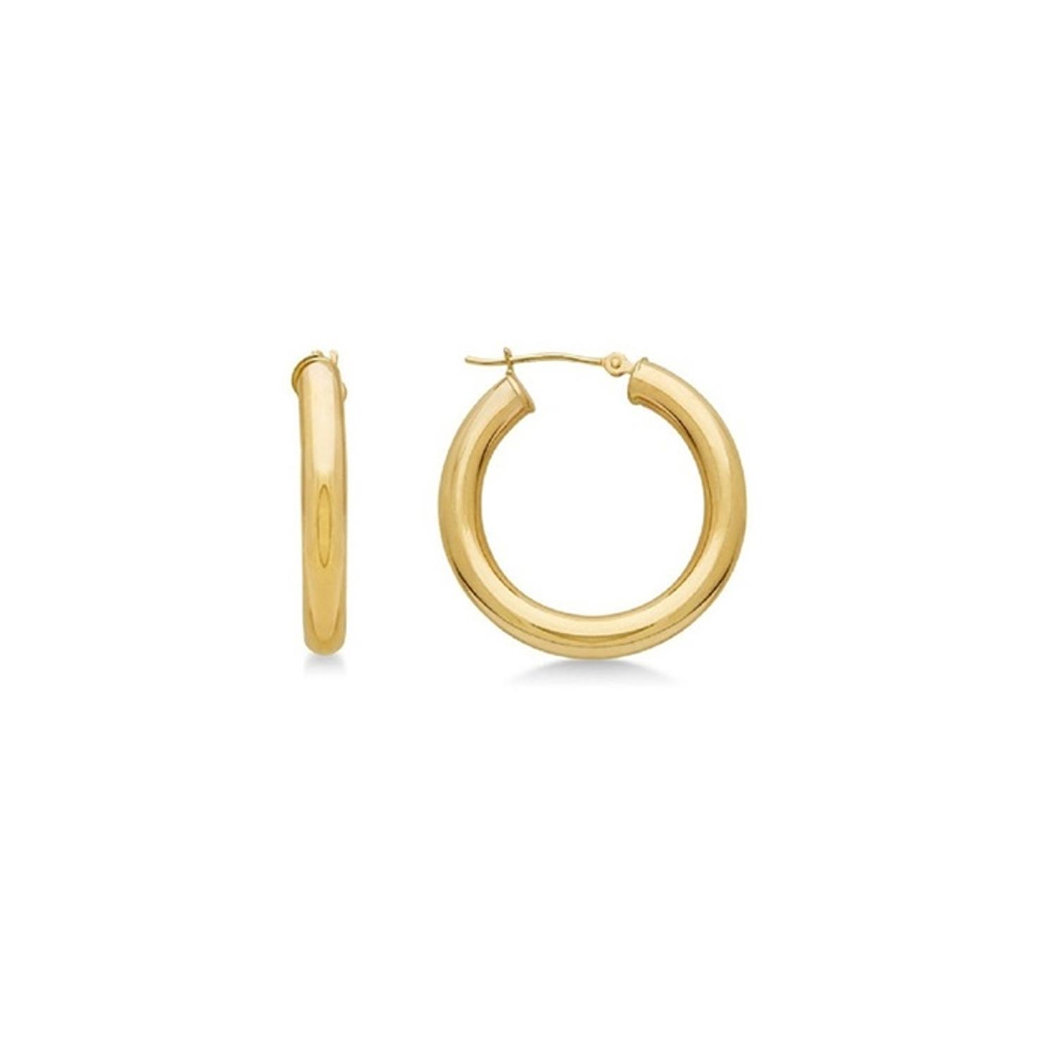 14K Solid gold 2.5MM Hoop Earring
