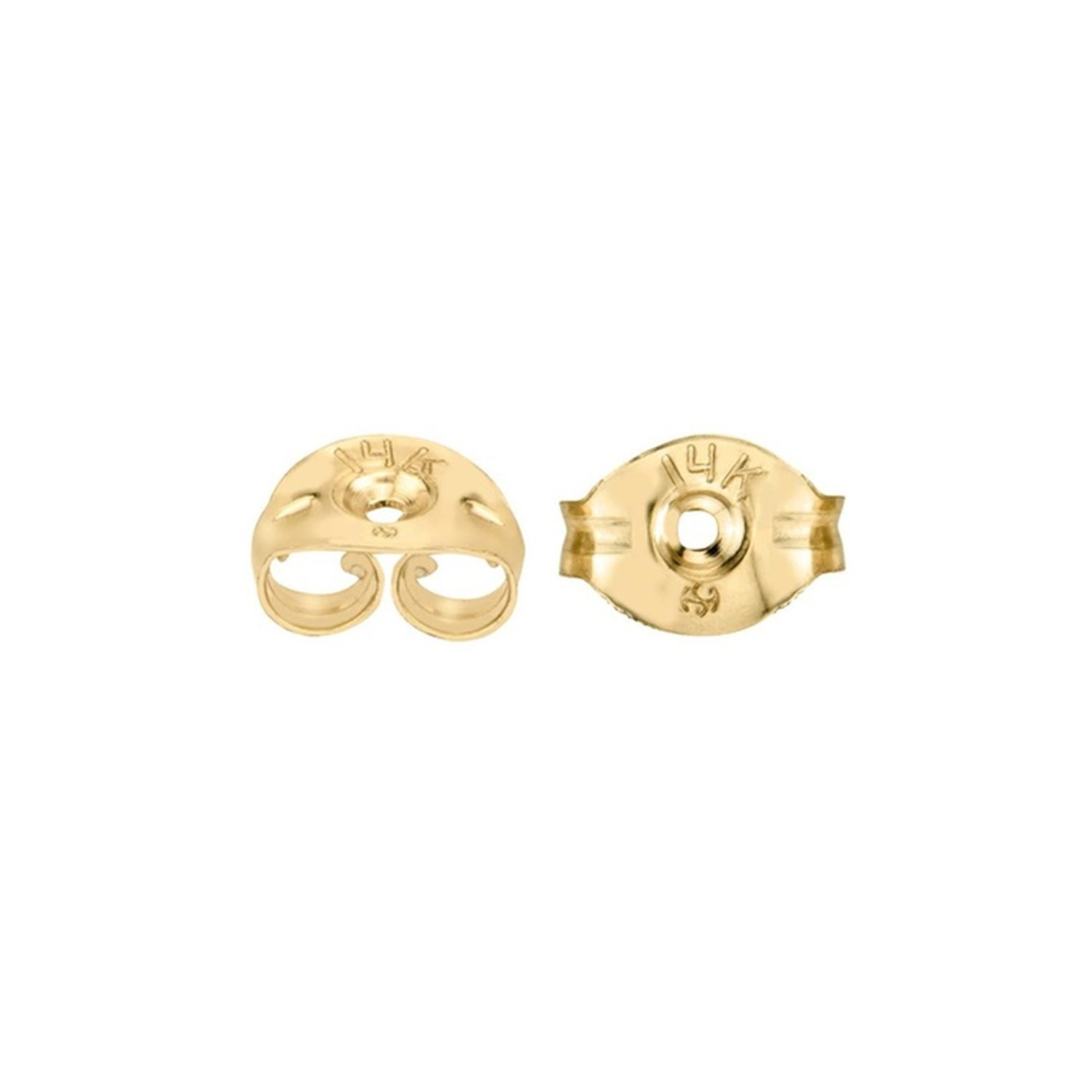 14K Solid Gold Replacement Butterfly Earring Backs