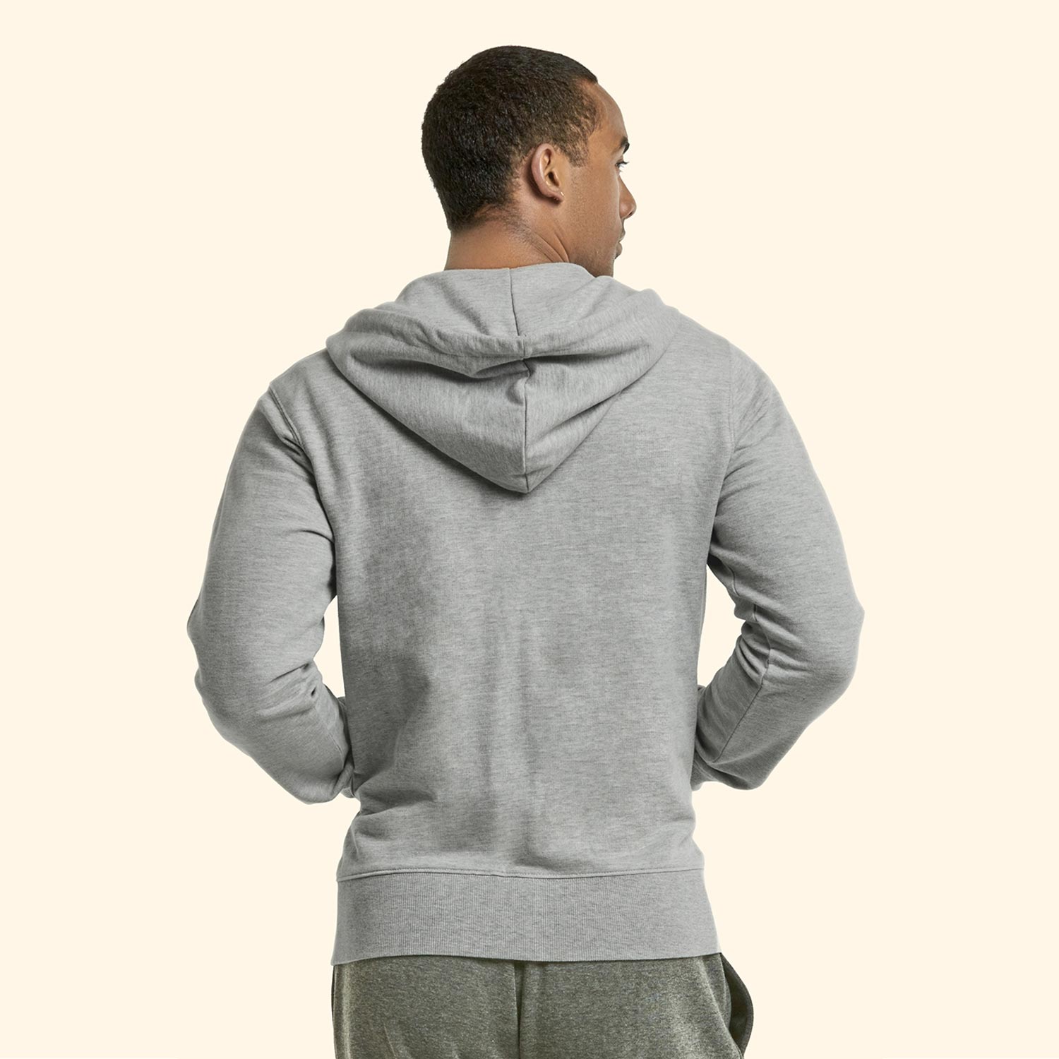 Top Pro Men's Terry Hoodie Jacket