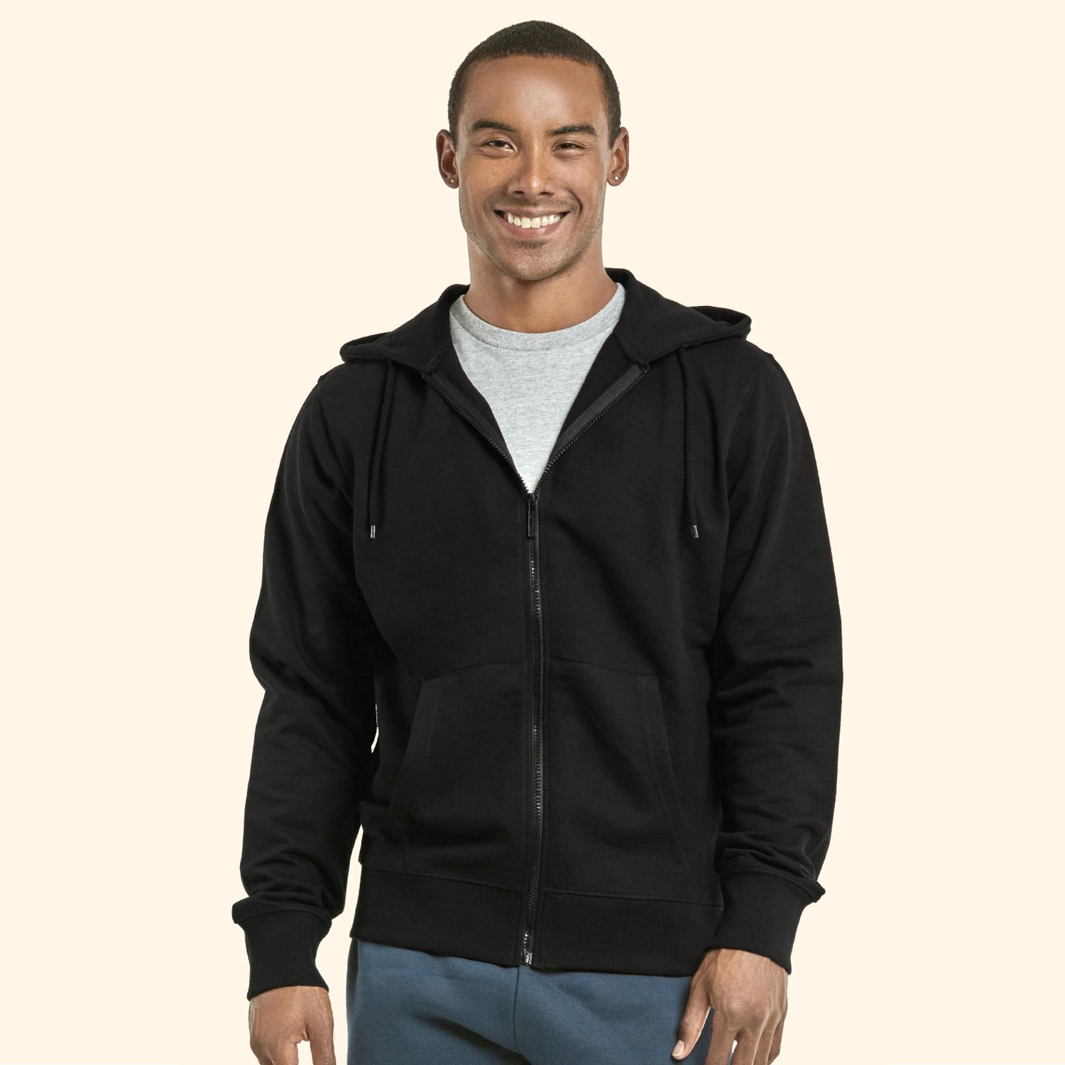 Top Pro Men's Terry Hoodie Jacket