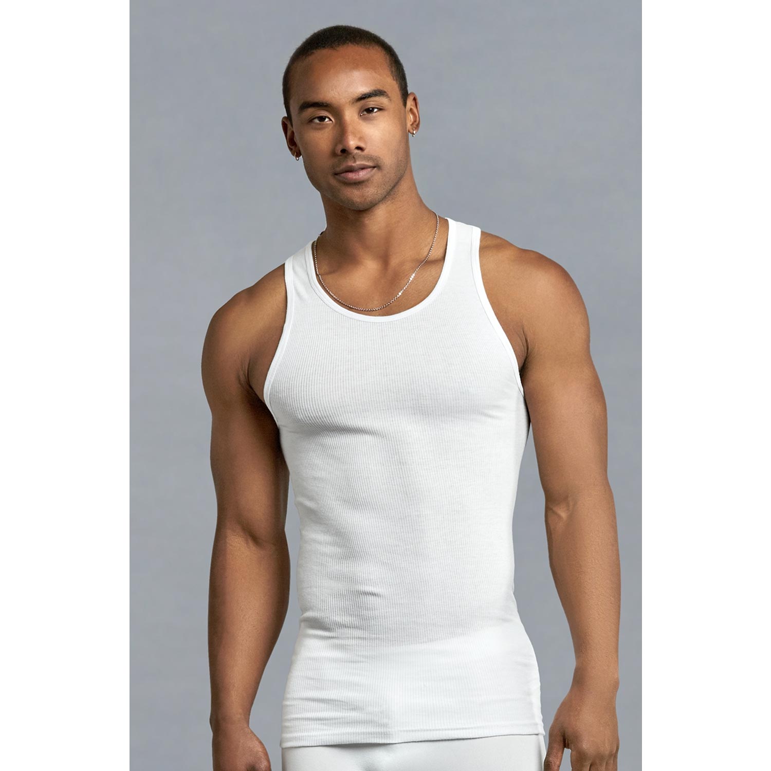 12 Pack Power Club Men's White A-Shirts