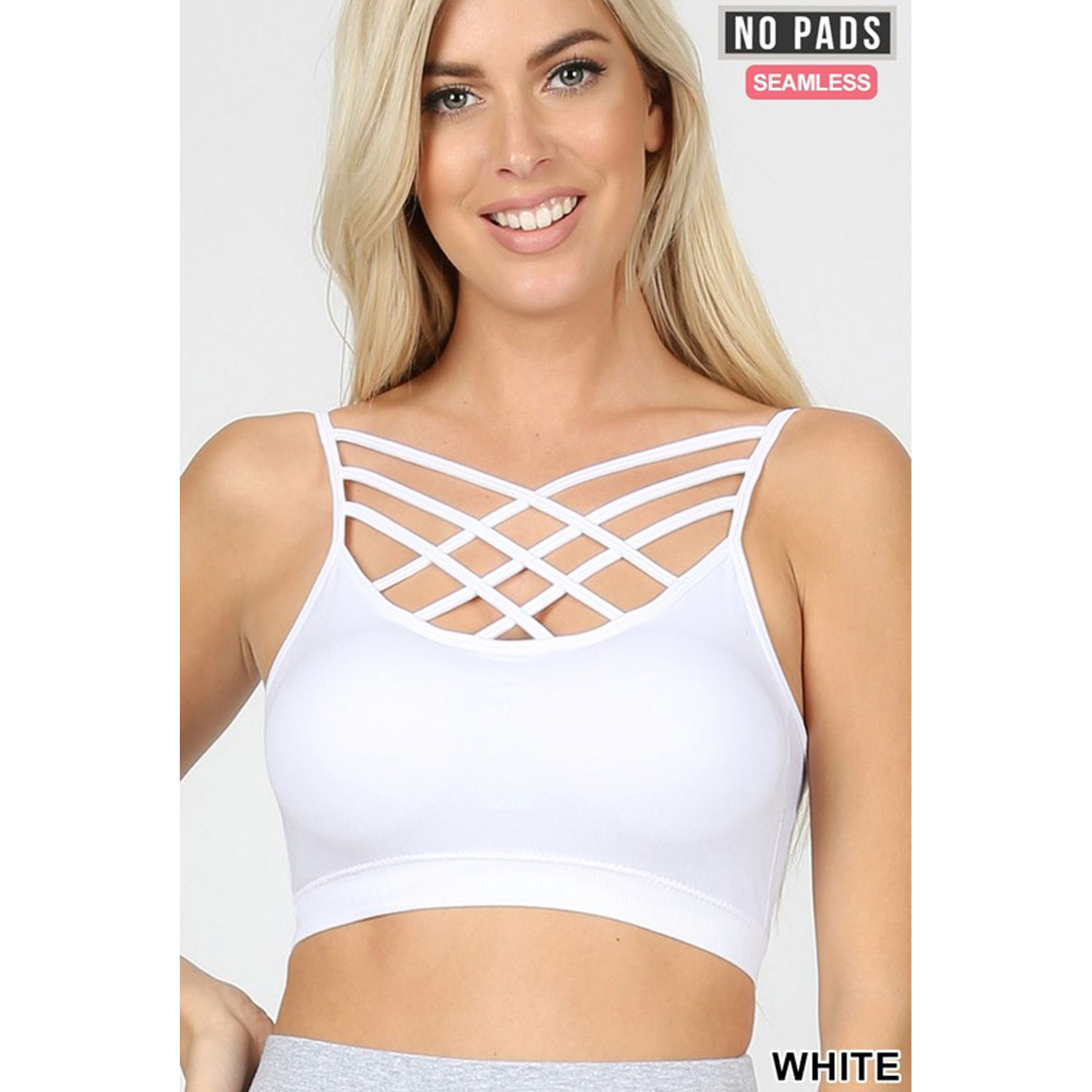 6 Pack Triple Criss Cross Bralette