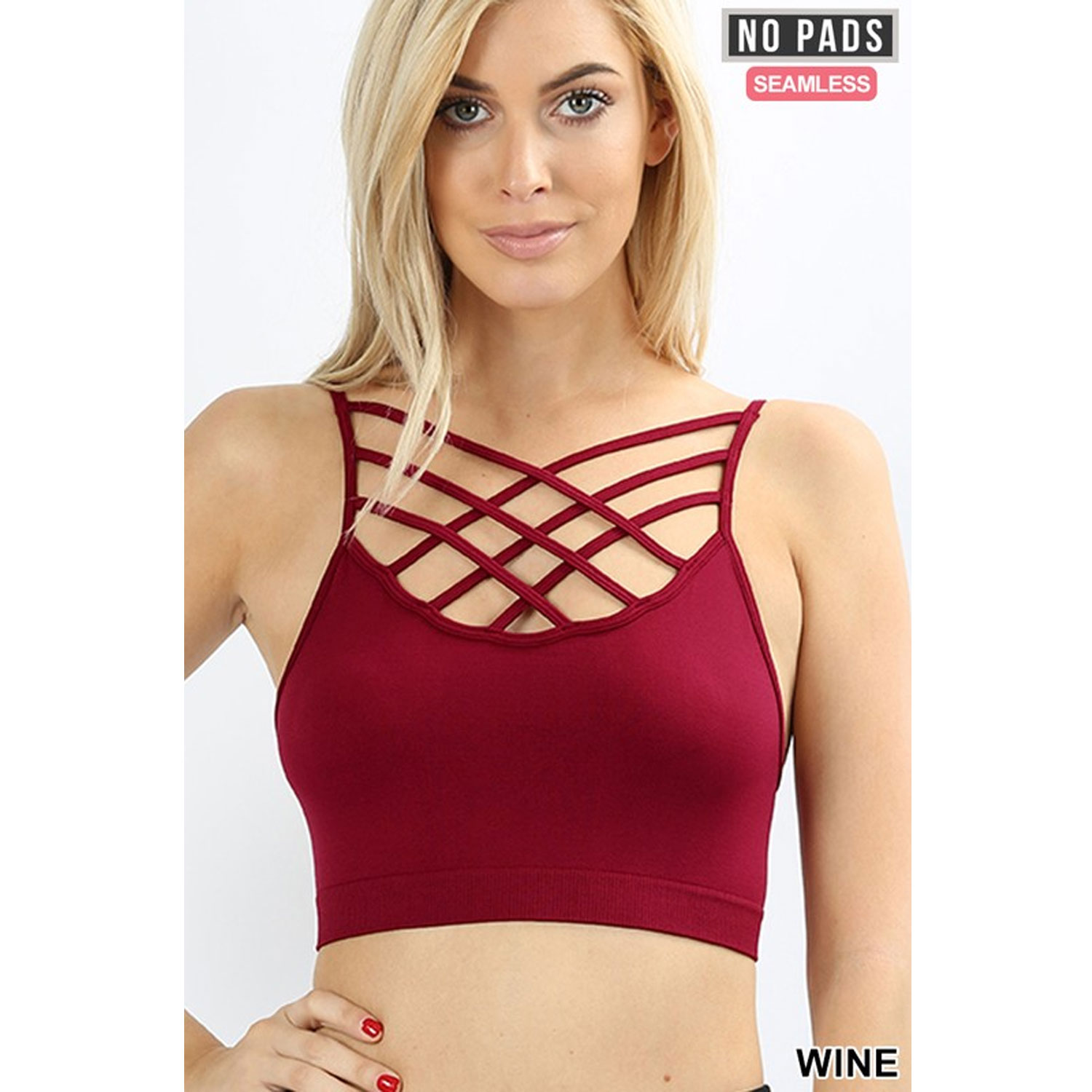 6 Pack Triple Criss Cross Bralette