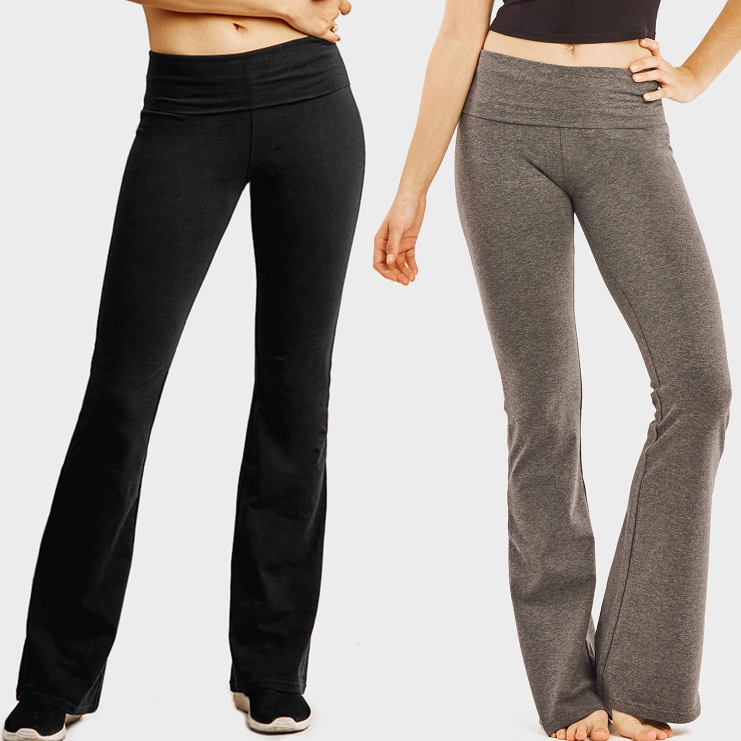 2 Pack Ladies Yoga Pants