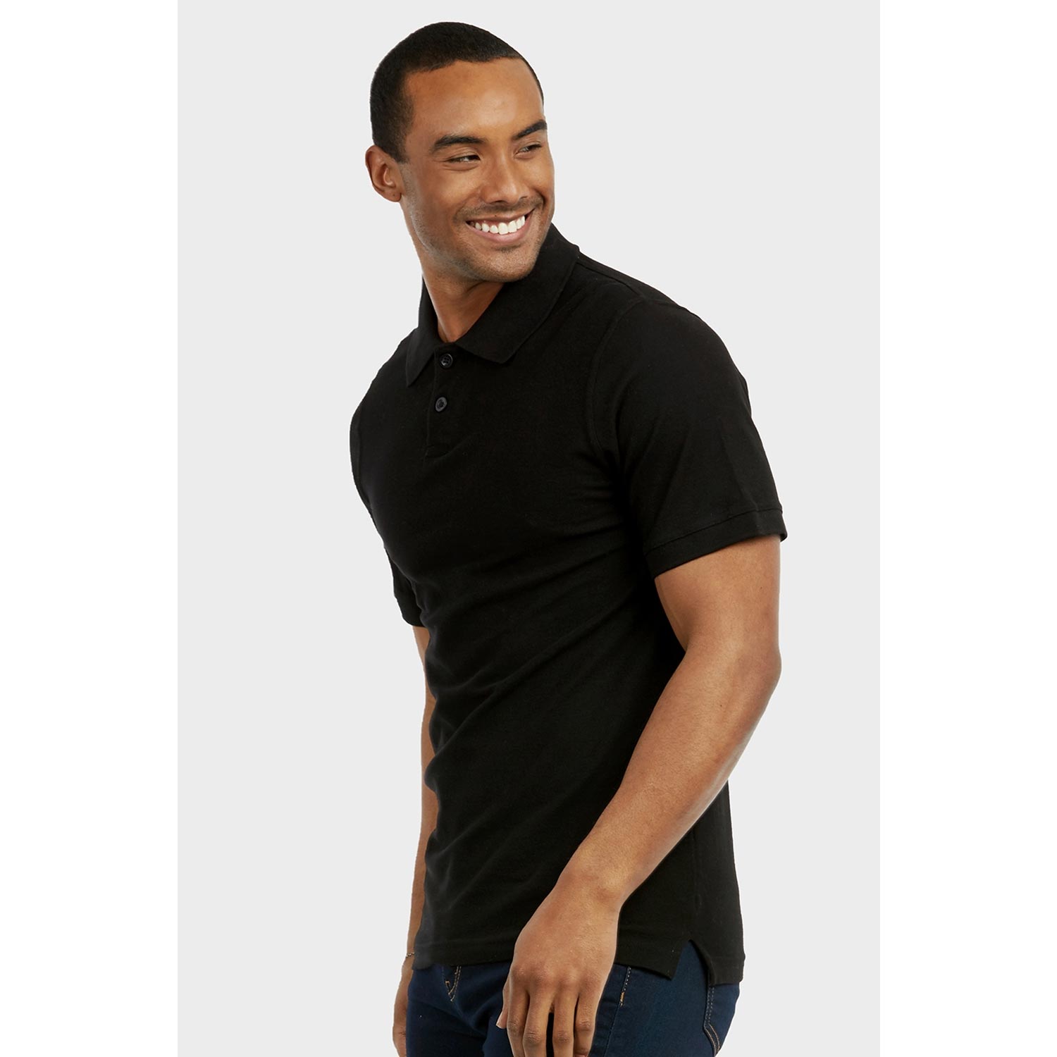 3 Pack Men's Slim Polo Shirt