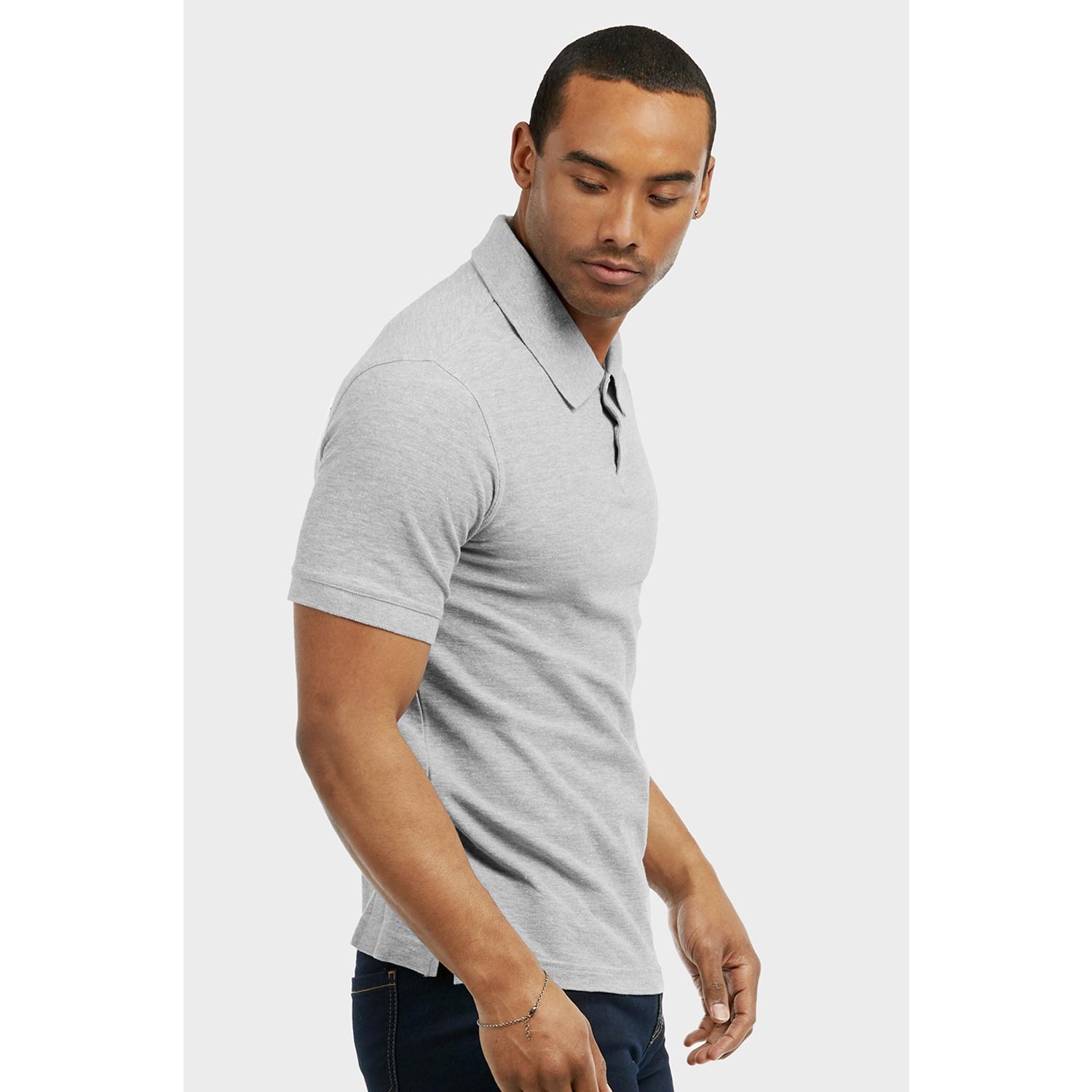 3 Pack Men's Slim Polo Shirt