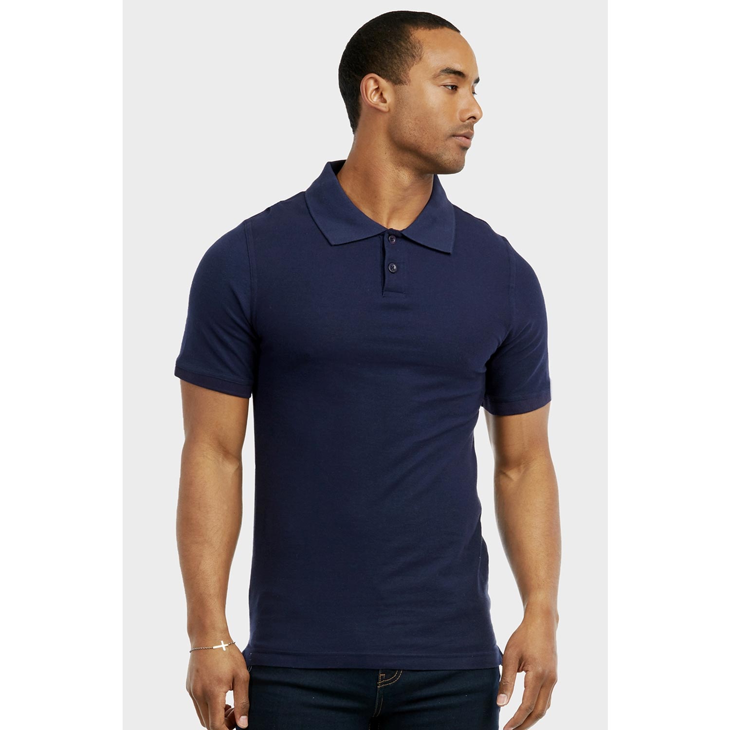 3 Pack Men's Slim Polo Shirt