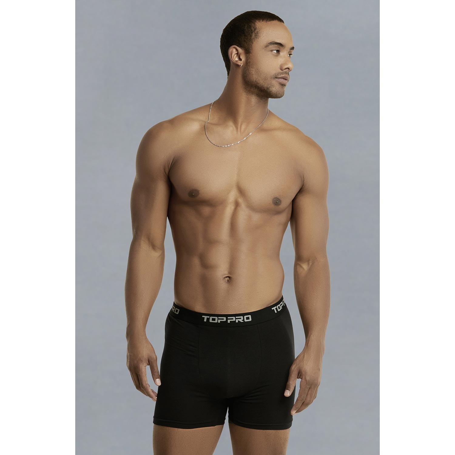 6 Pack Men's Cotton Stretch Boxer Brief