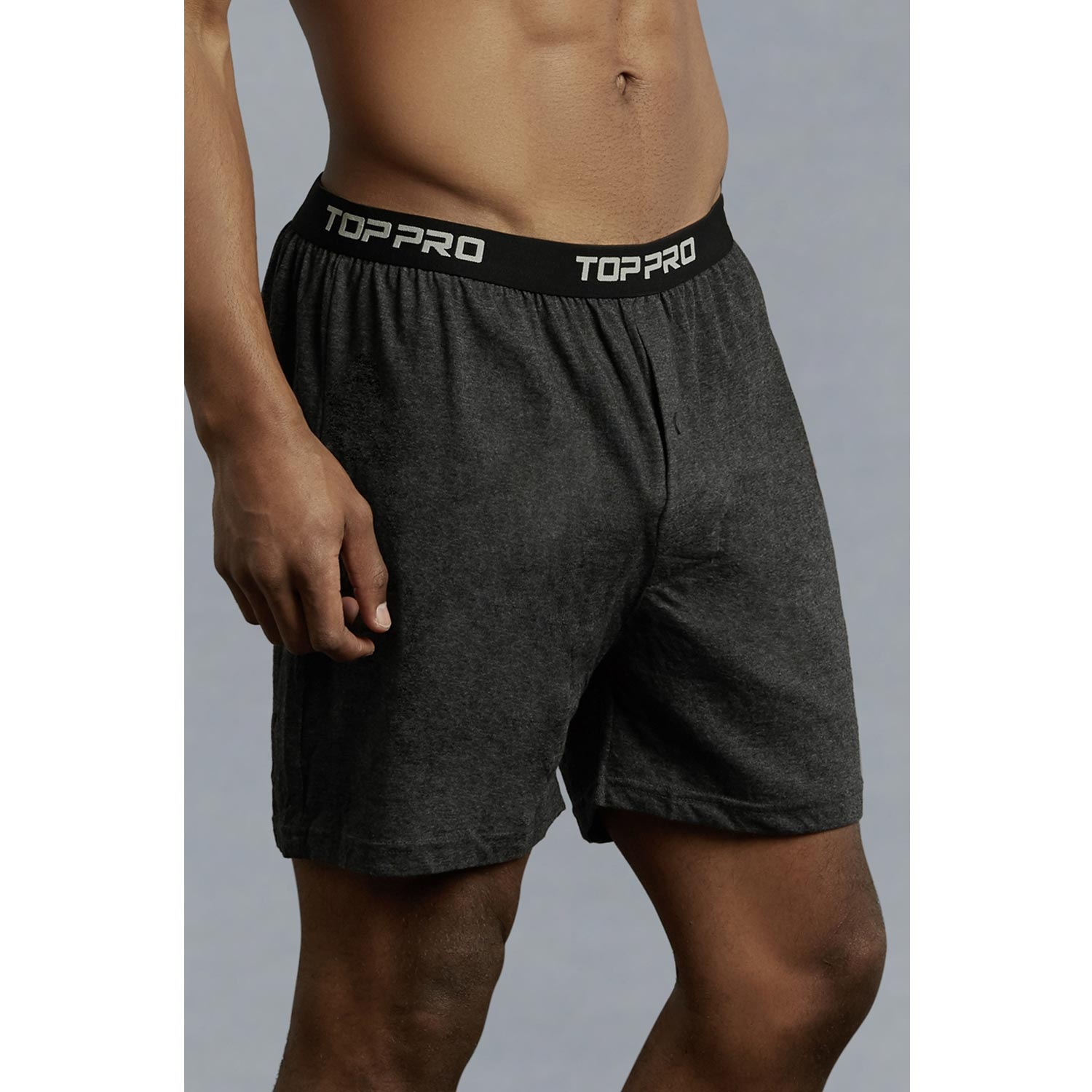 4 Pack Top Pro Men's Classic Knit Boxers