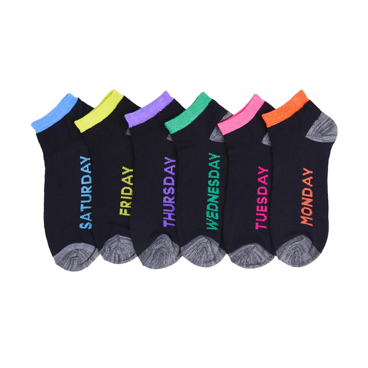 12 Pack Spandex Socks
