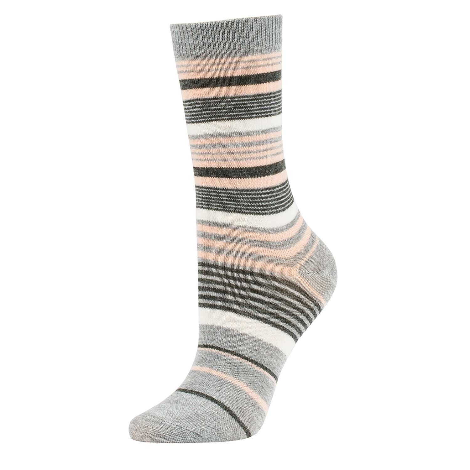 6 Pairs Women's Crew Socks