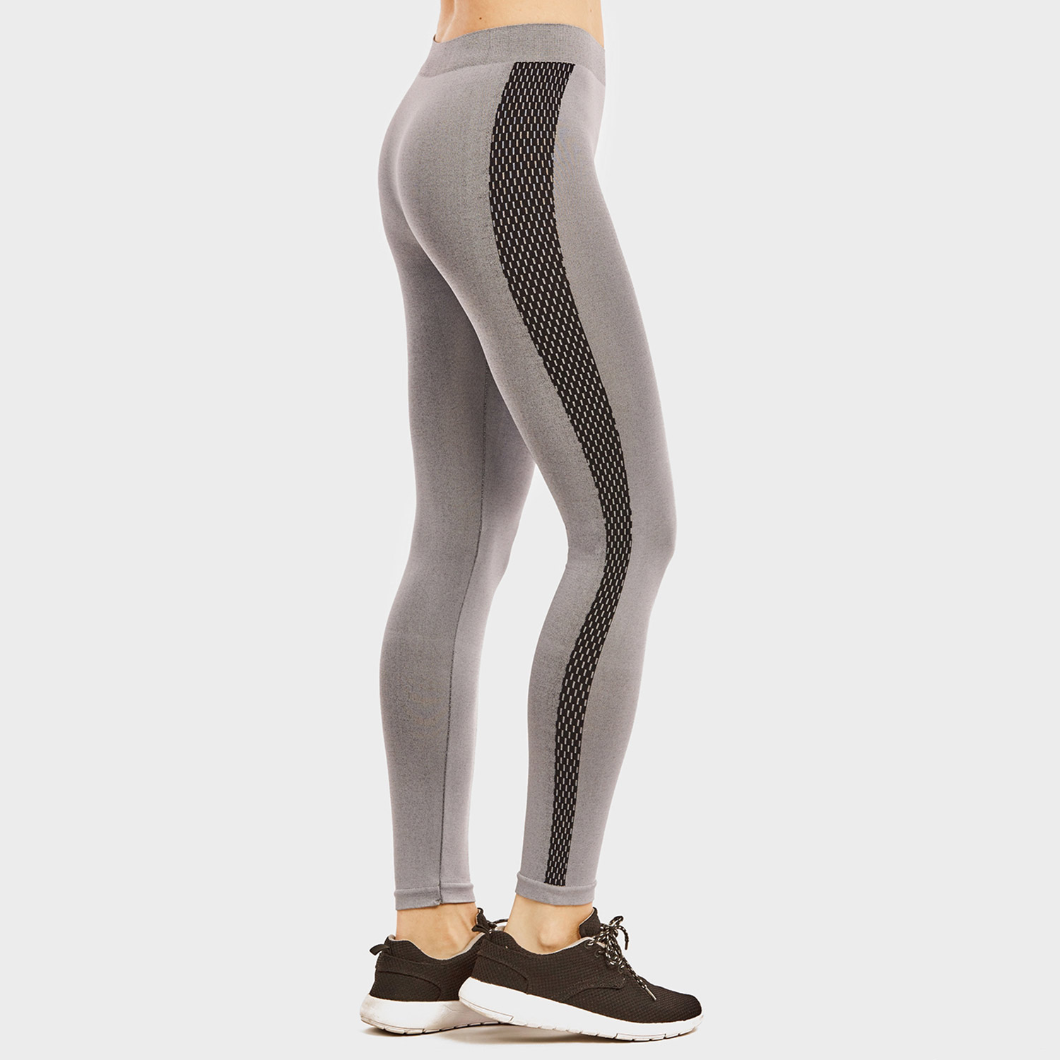 5 Pack Ladies Seamless Legging With Knitted Design