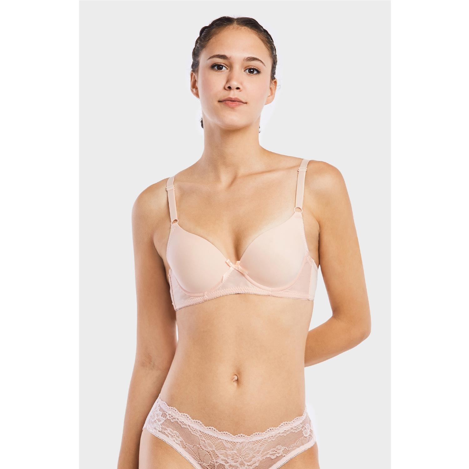 6Pack Ladies Full Cup Plain Bra