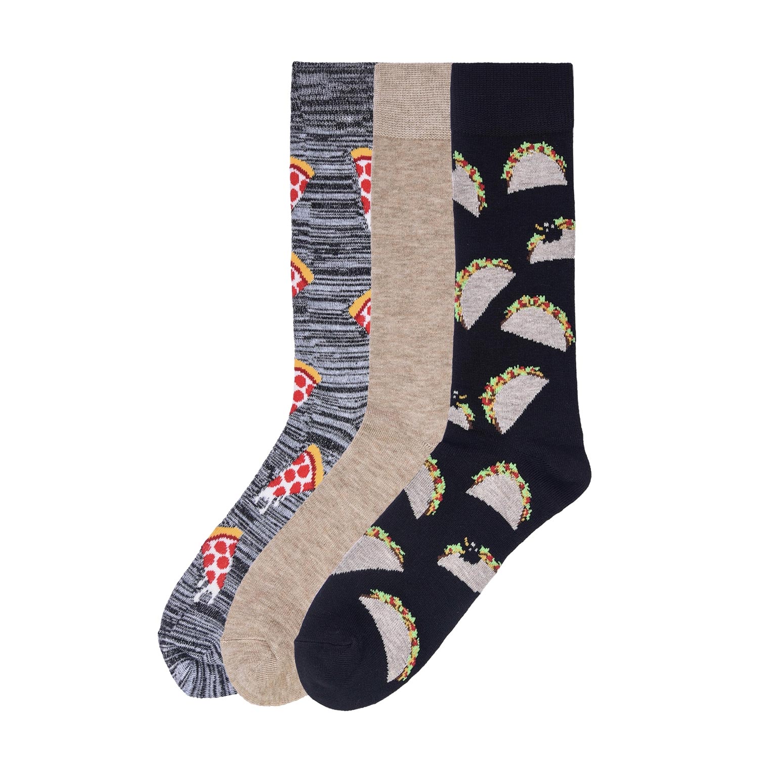 12 Pack Novelty Crew Socks- Men's 