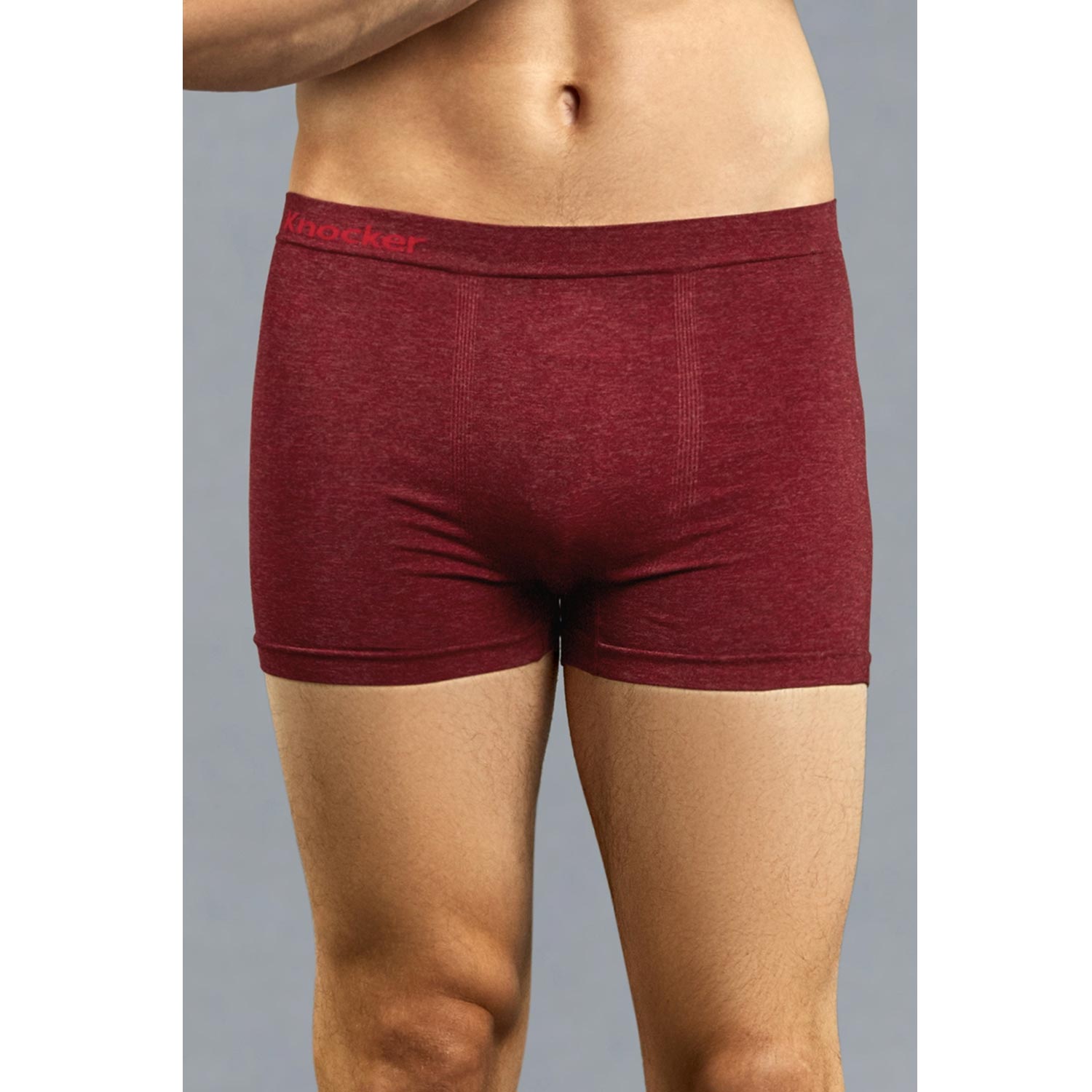 6 Pack Knocker Men's Seamless Boxer Briefs