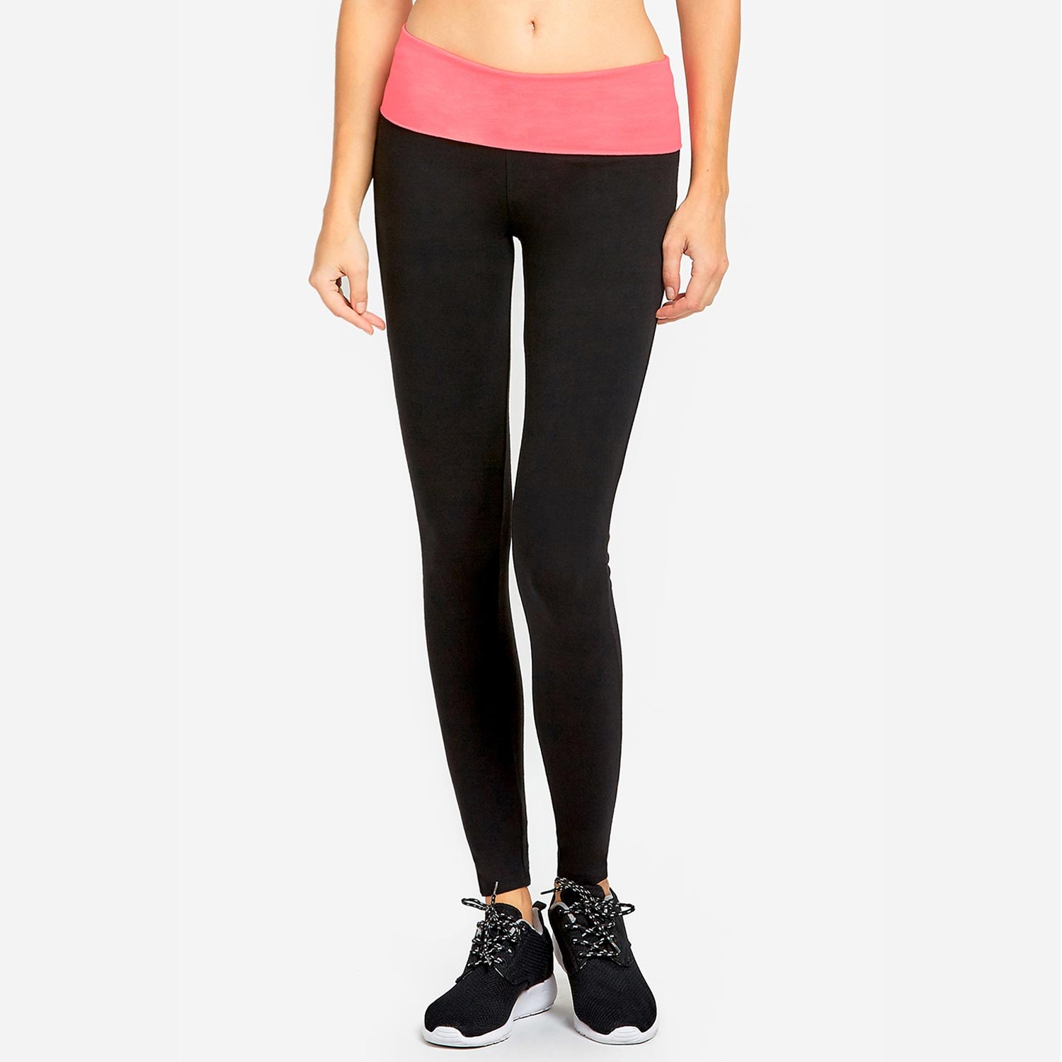 4 Pack Two-Tone Yoga Leggings