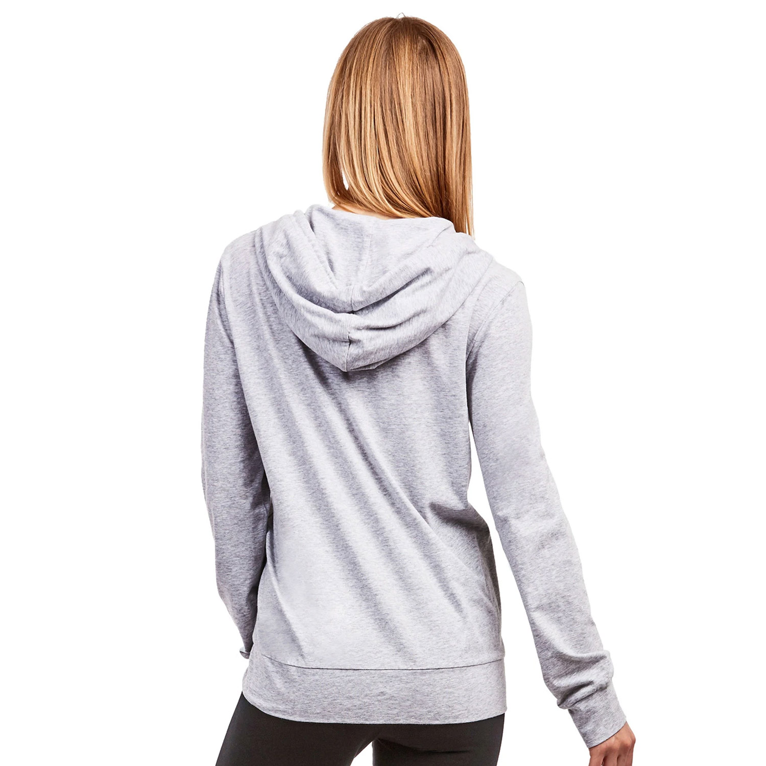 Cottonbell Ladies Thin Zip-up Hoodie Jacket