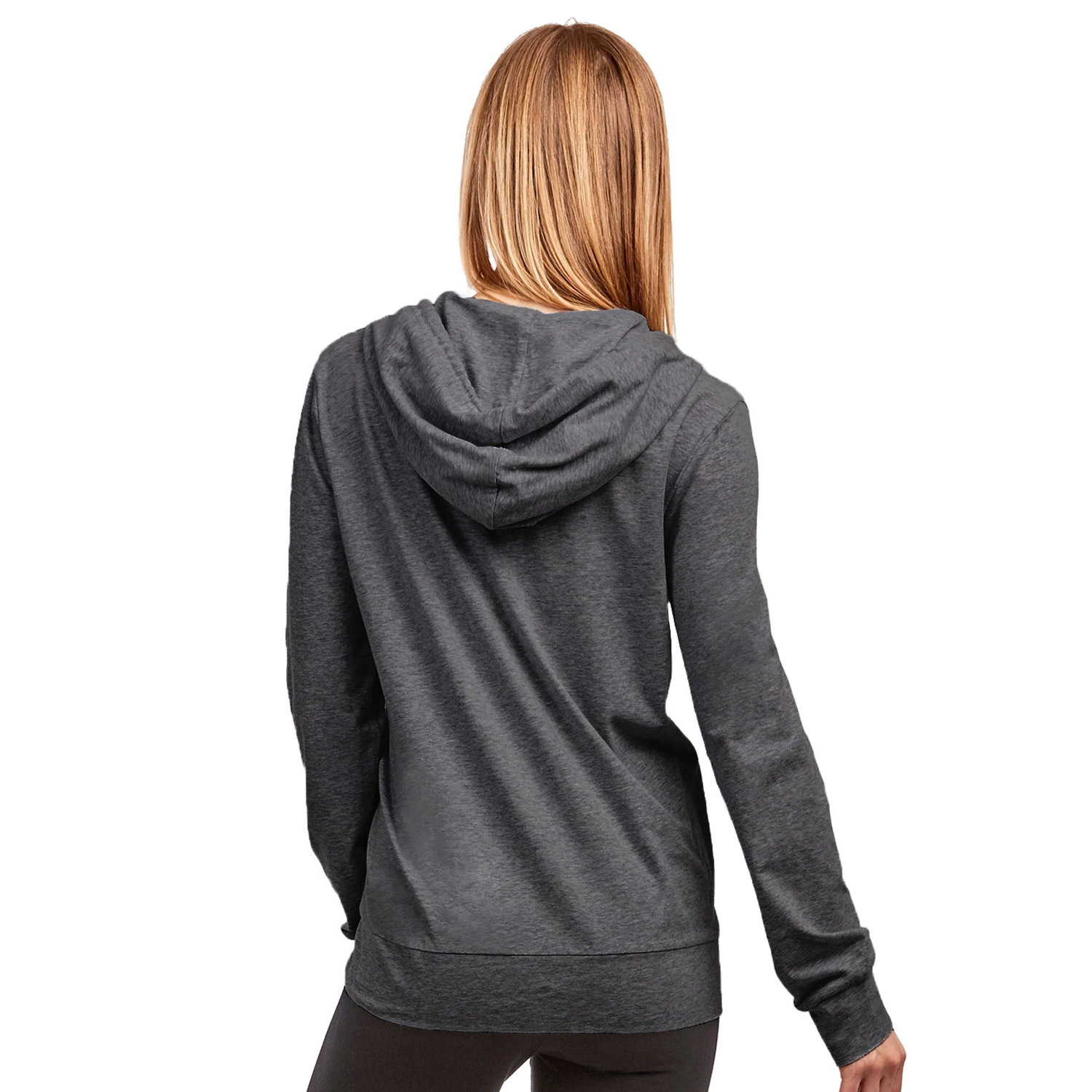 Cottonbell Ladies Thin Zip-up Hoodie Jacket