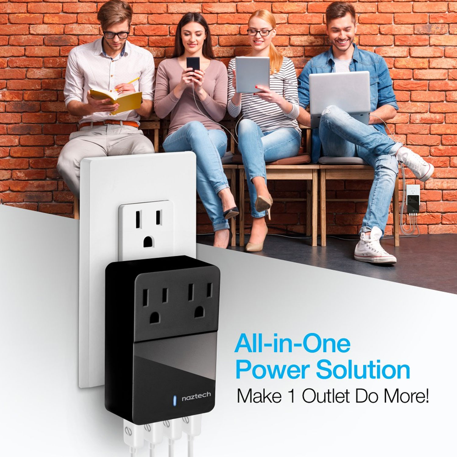 Naztech Fast Multi-Device Charger