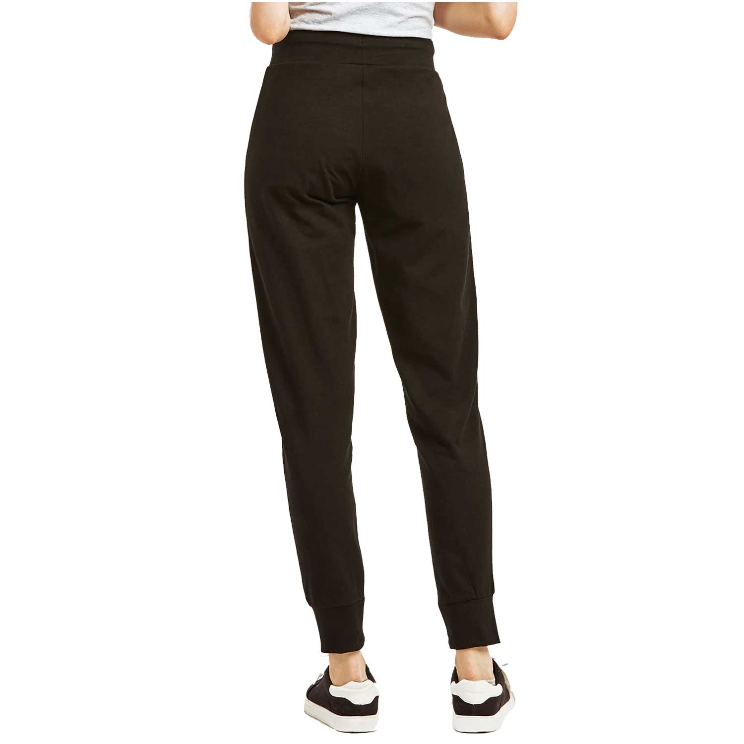 3 Pack Ladies Lightweight Cotton Jogger Pants With Pockets