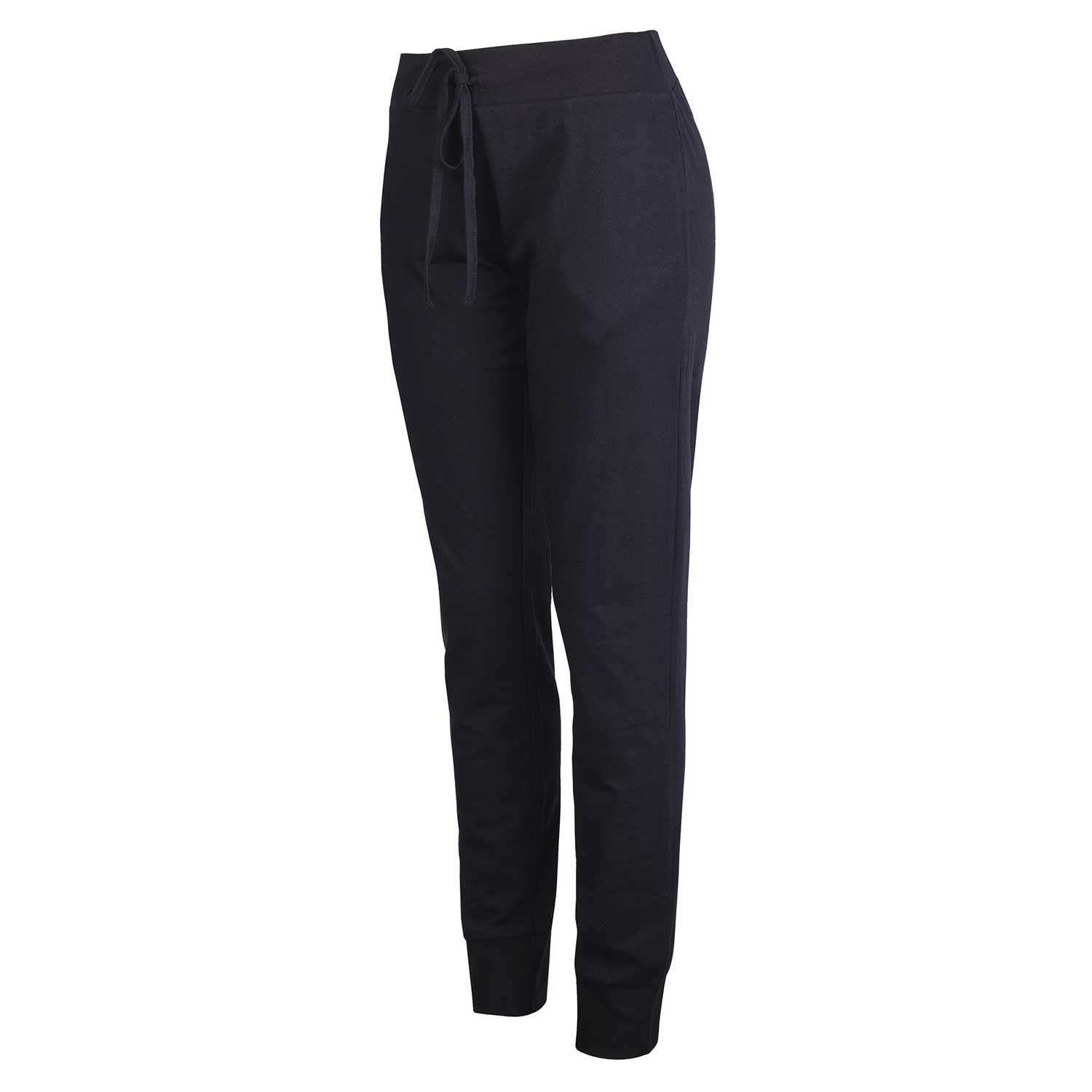 Ladies Cotton Lightweight Jogger Pants With Pockets