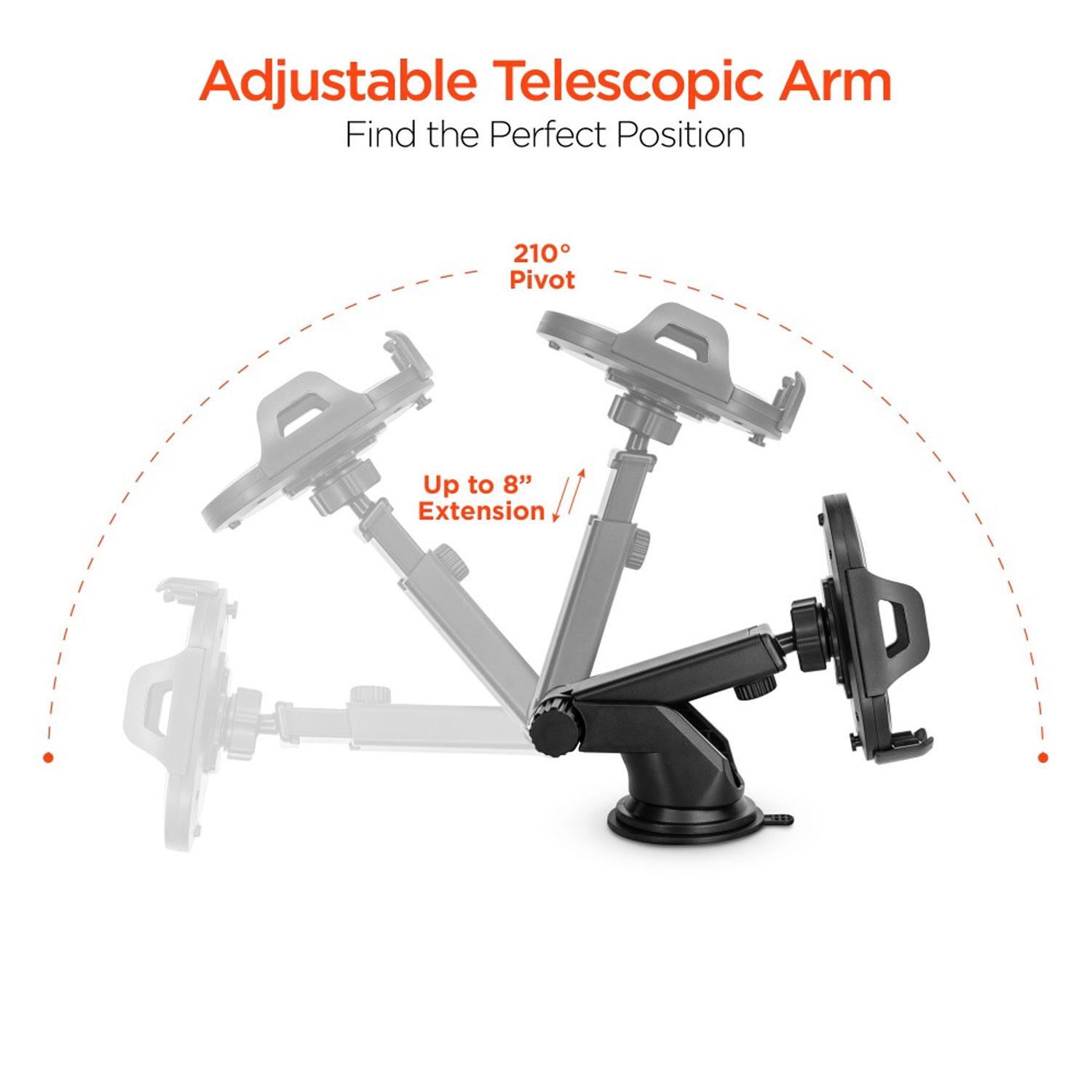 HyperGear 3-in-1 Phone Mount Kit 