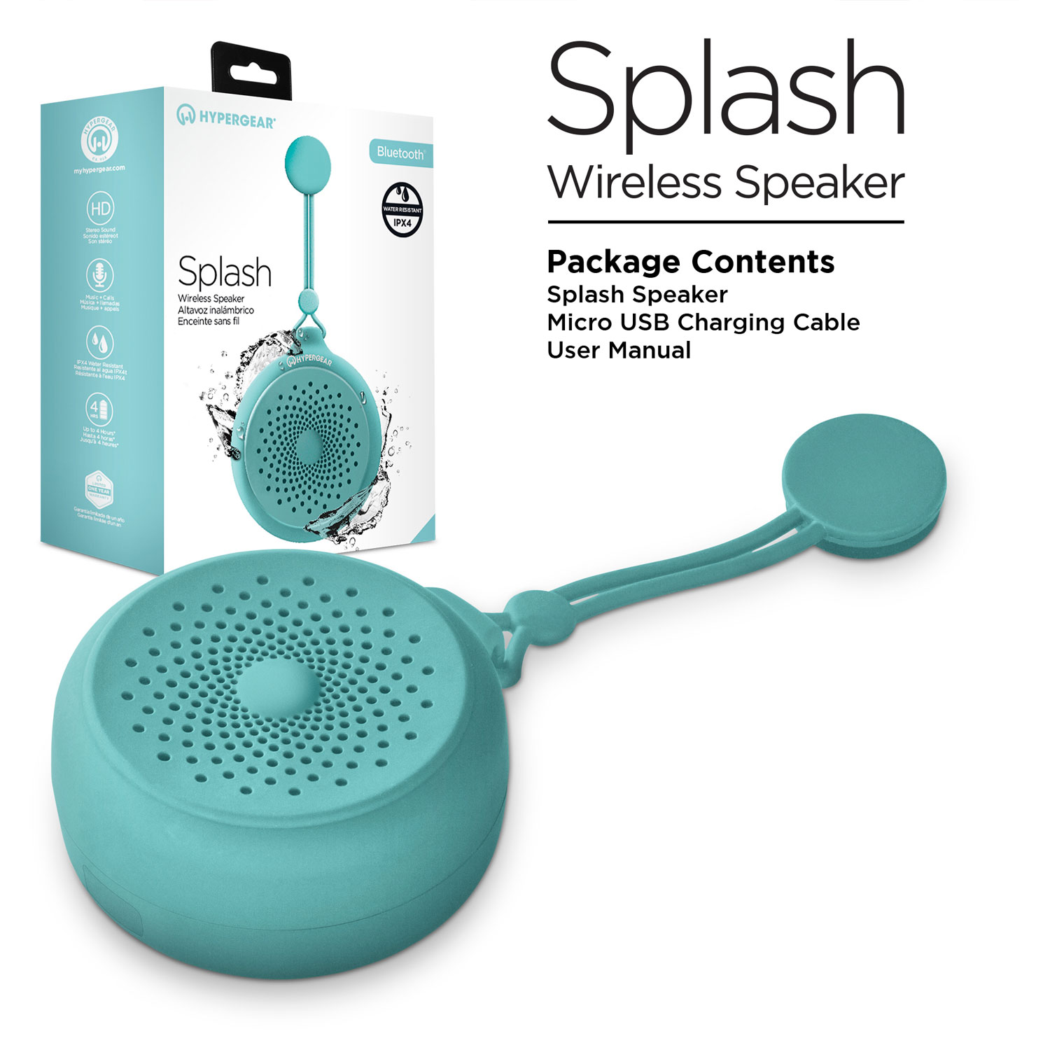 Splash BT Water Resistant Speaker