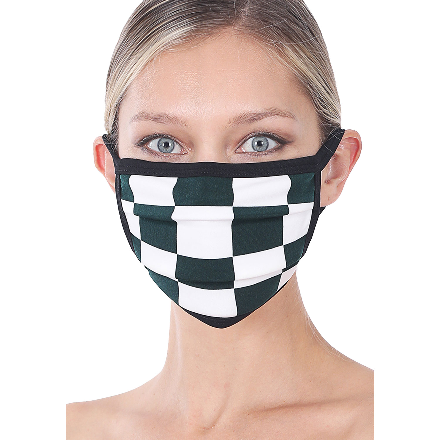 5 Pack Checkers Washable Mask