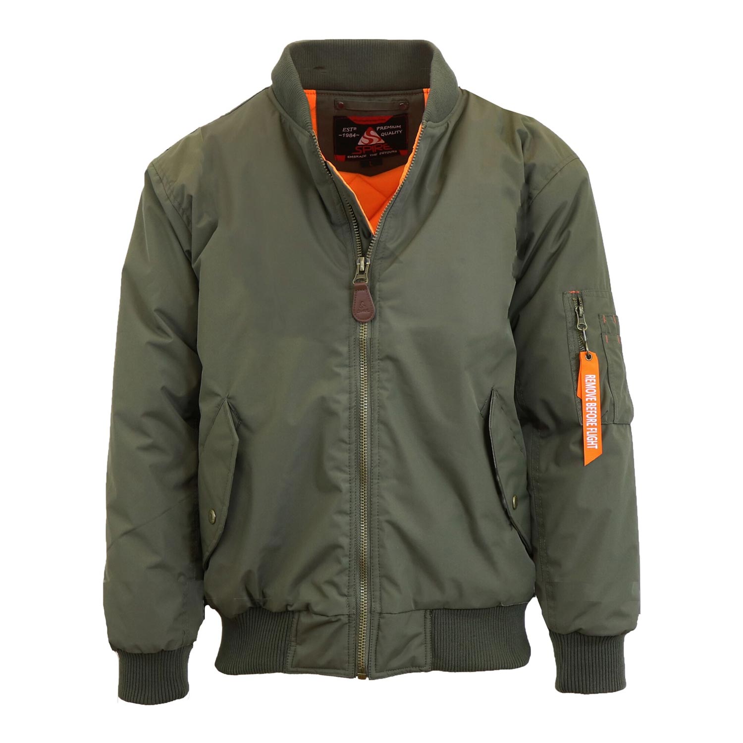 Men's Heavyweight Jacket, MA-1 Flight Bomber