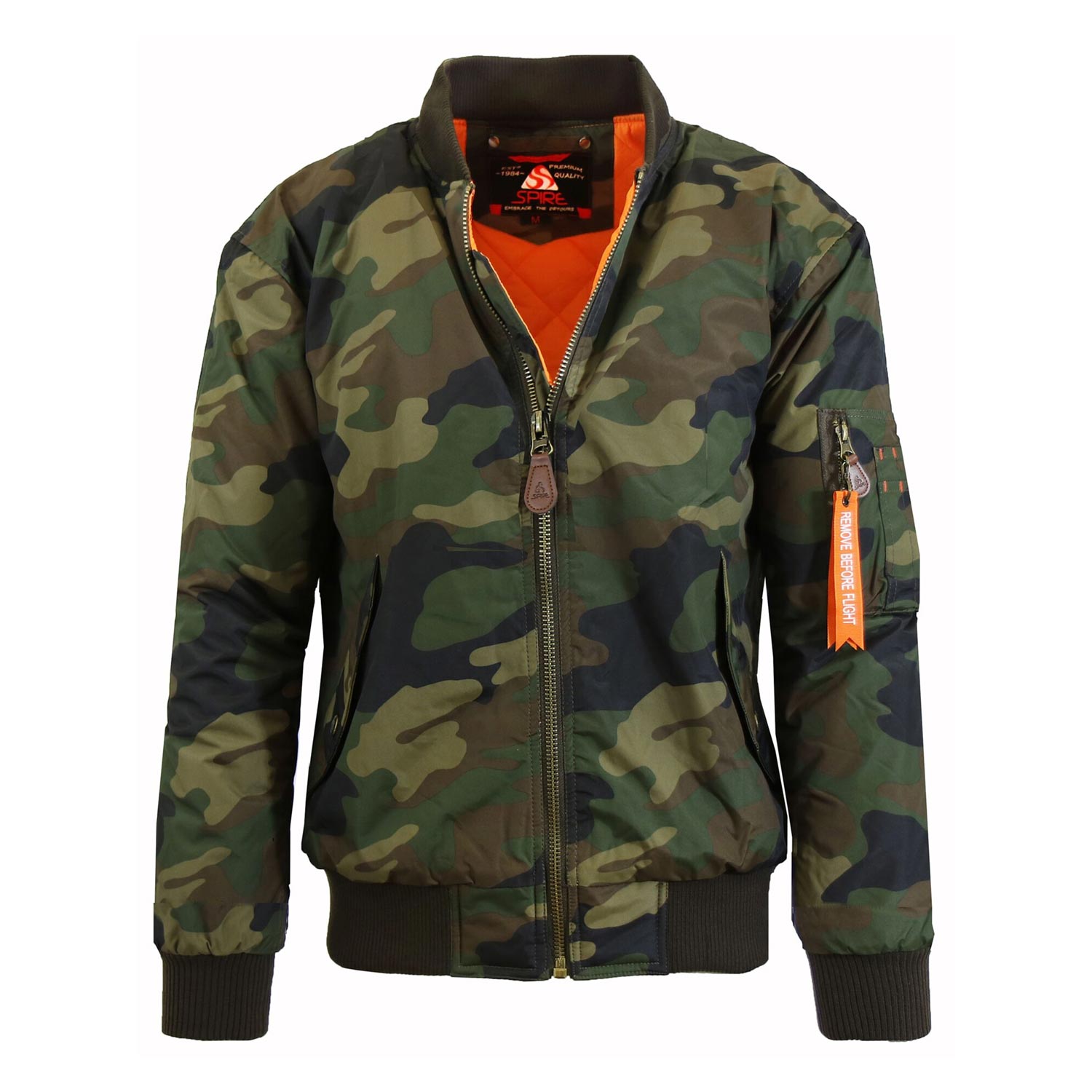 Men's Heavyweight Jacket, MA-1 Flight Bomber